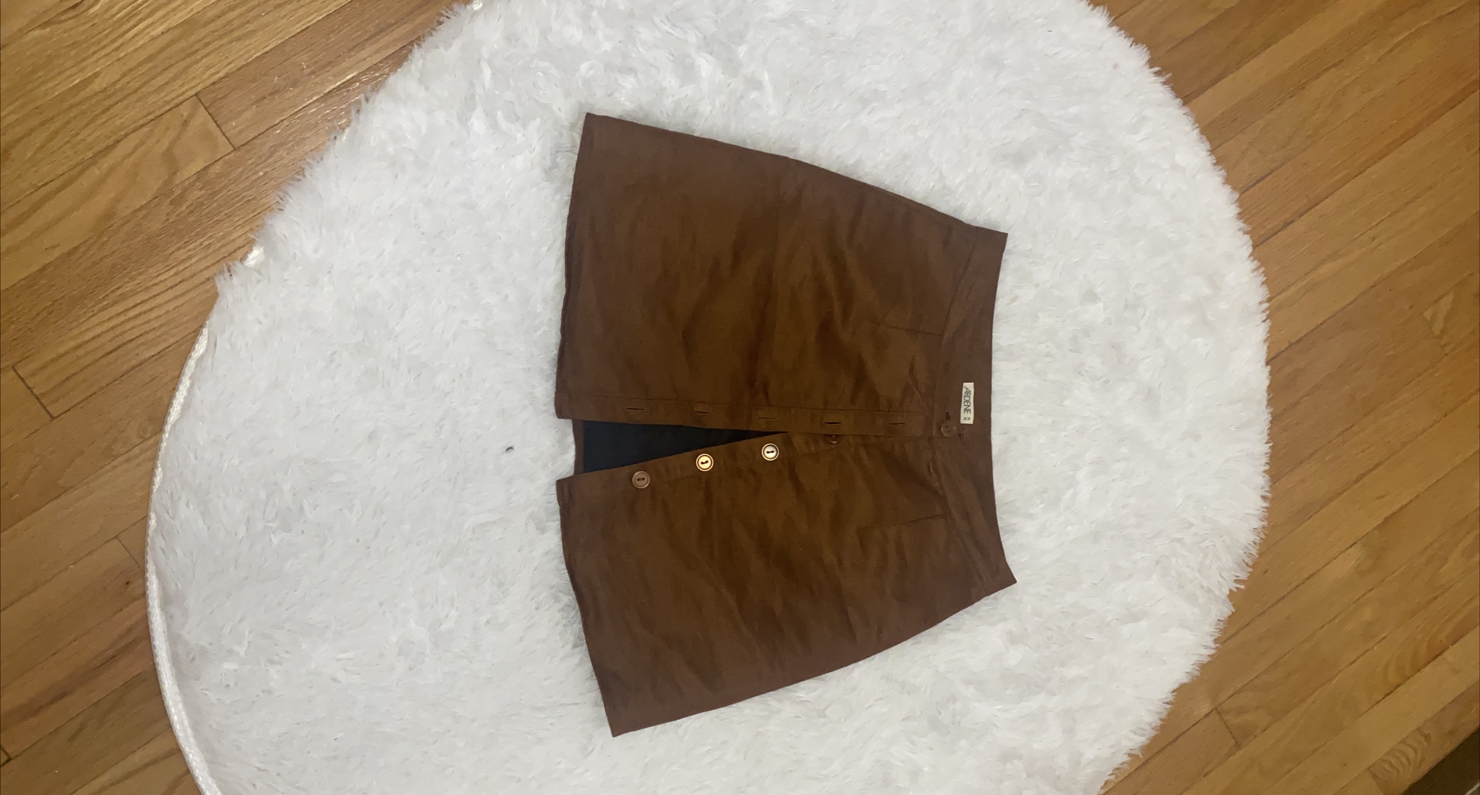 Ardene Brown Mini Skirt thumbnail