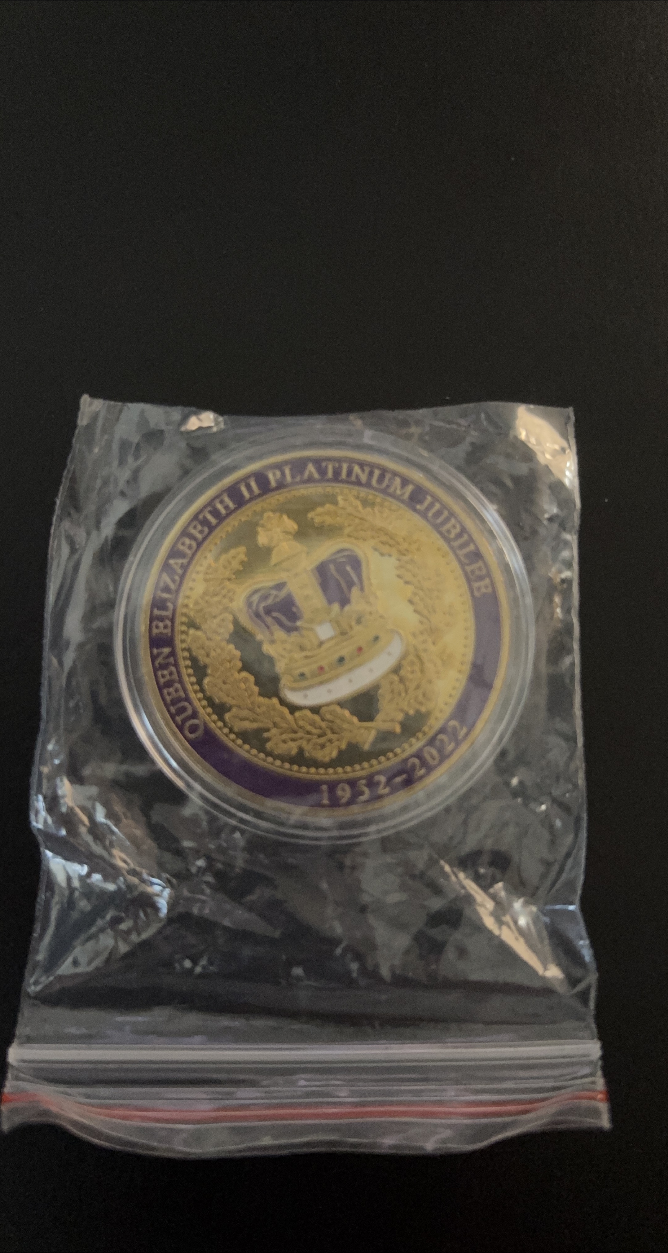 Queen Elizabeth II Platinum Jubilee Coin thumbnail