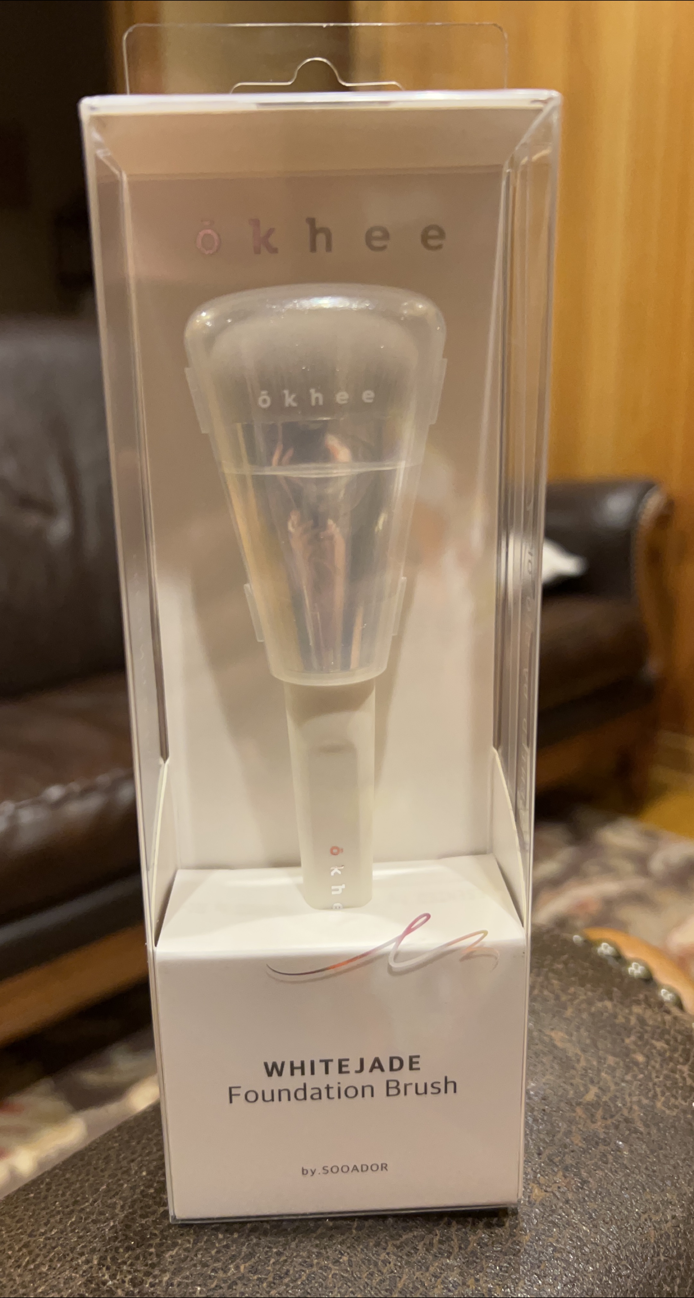 New okhee WHITEJADE Foundation Brush by SOOADOR thumbnail