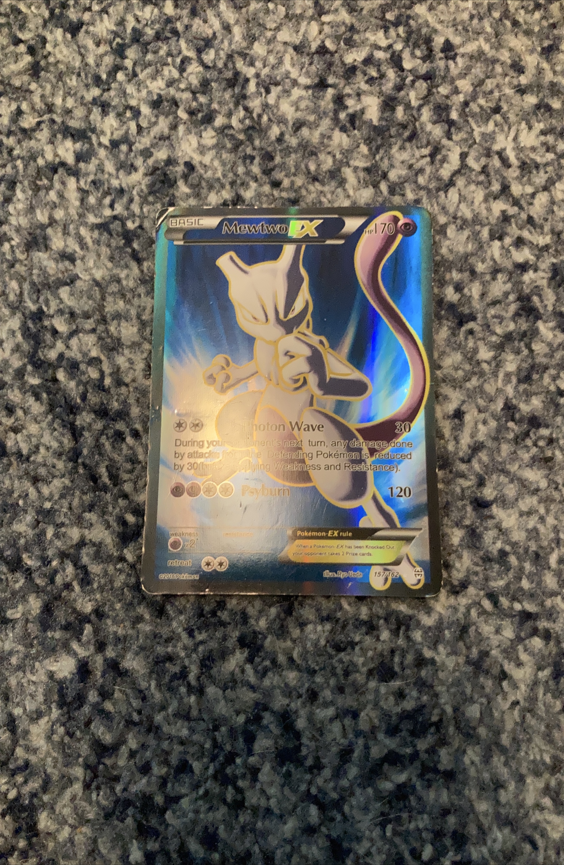 Mewtwo EX Pokemon Card thumbnail