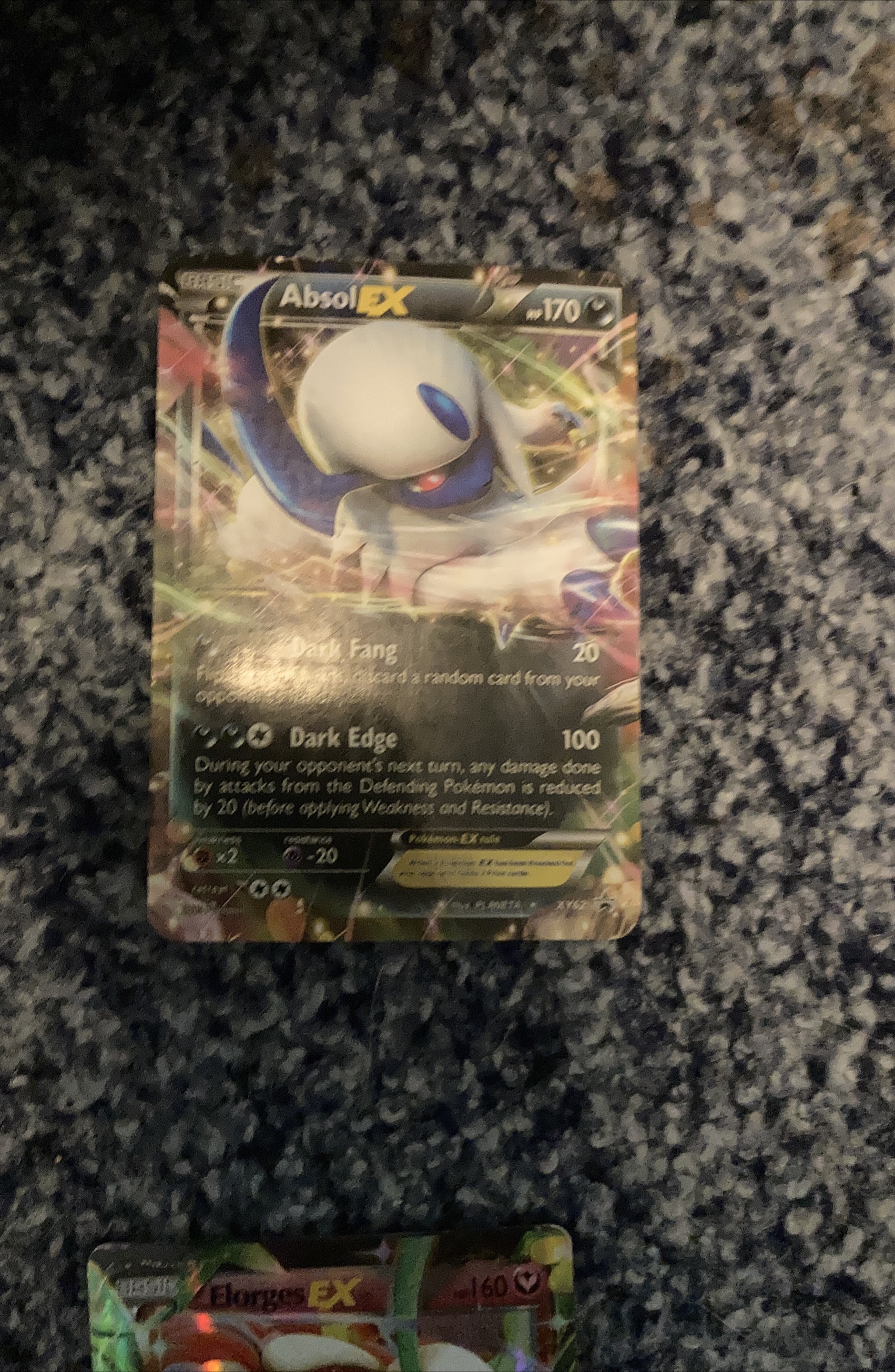 Absol EX Pokemon Card thumbnail