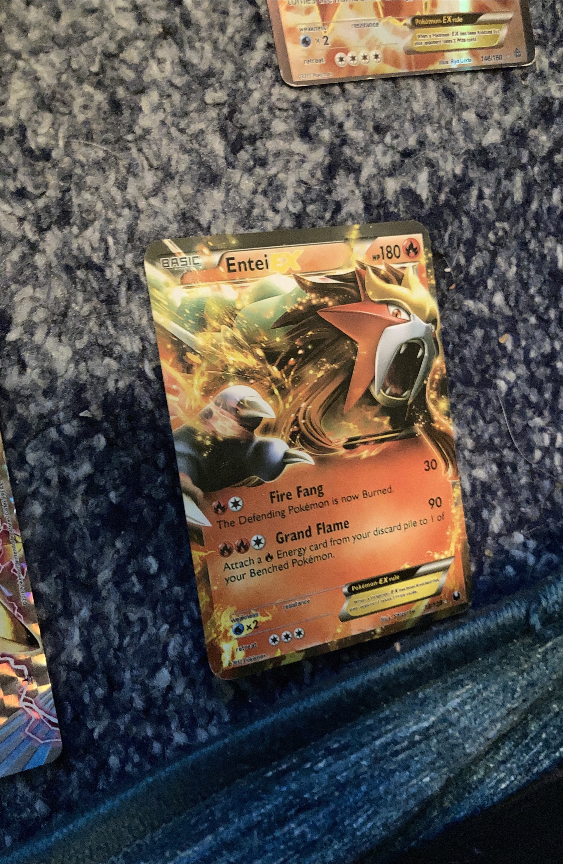 Entei EX Pokemon Card thumbnail