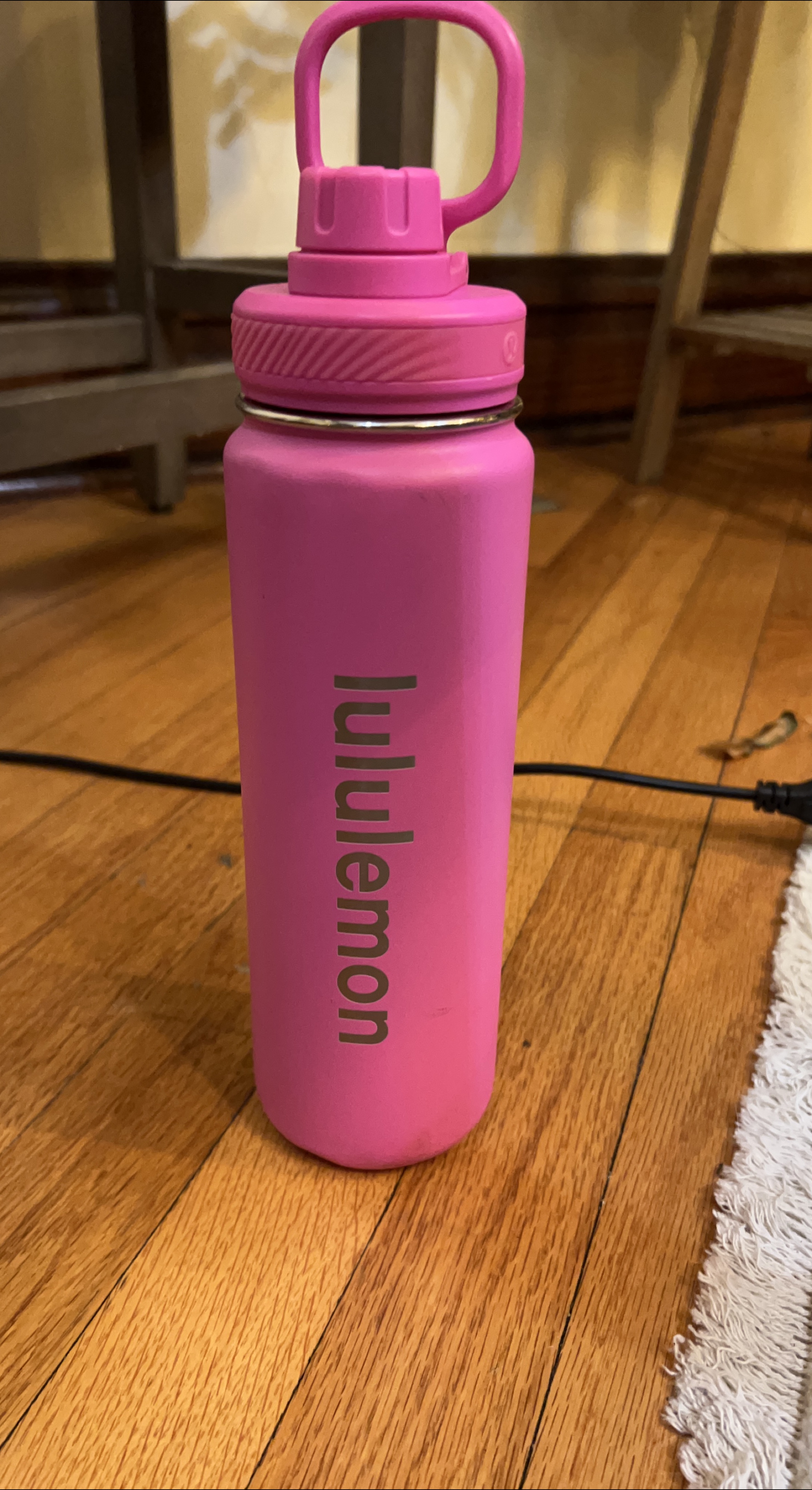 Lululemon Pink Water Bottle thumbnail