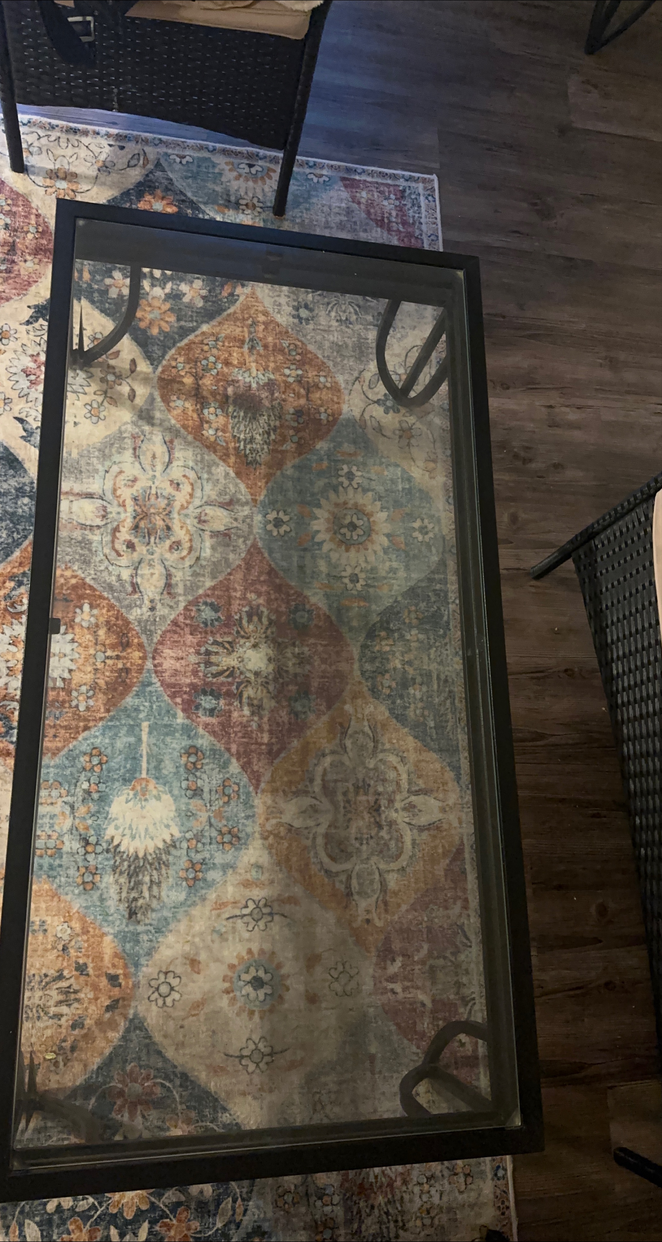 Glass Top Coffee Table