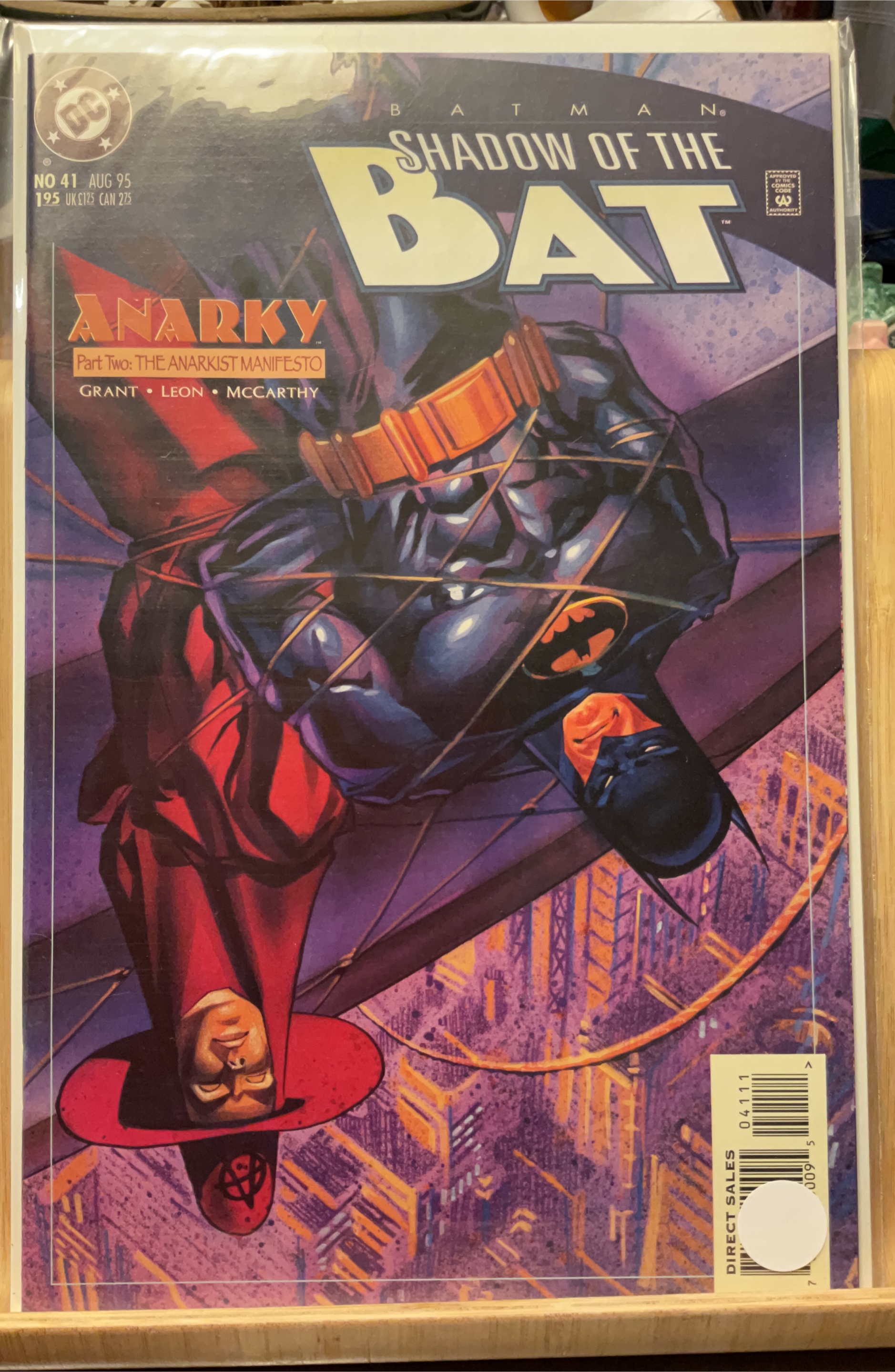 Batman Shadow of the Bat #41 Comic Book thumbnail