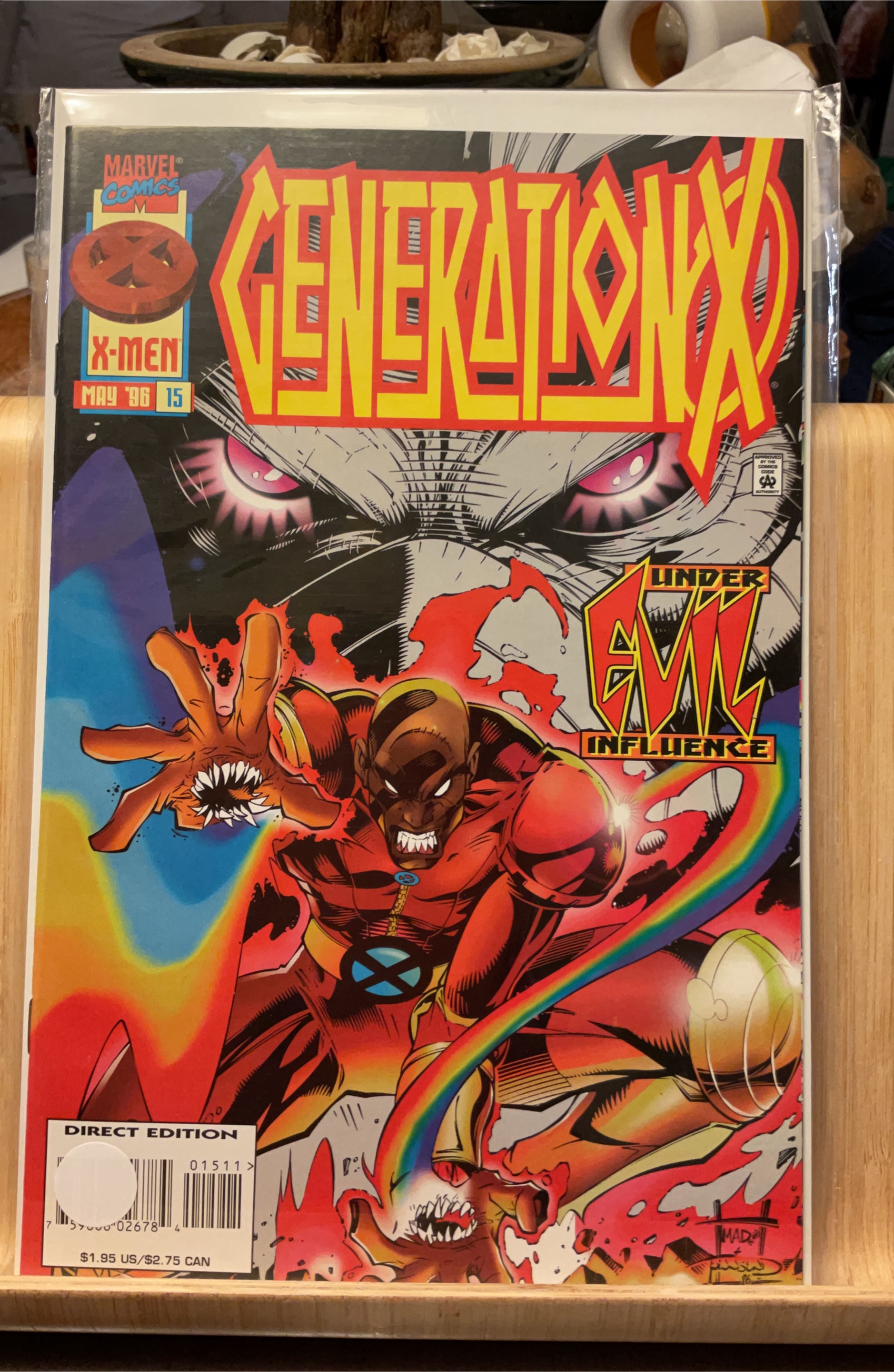 Generation X - X-Men Comic Book, May '96 thumbnail