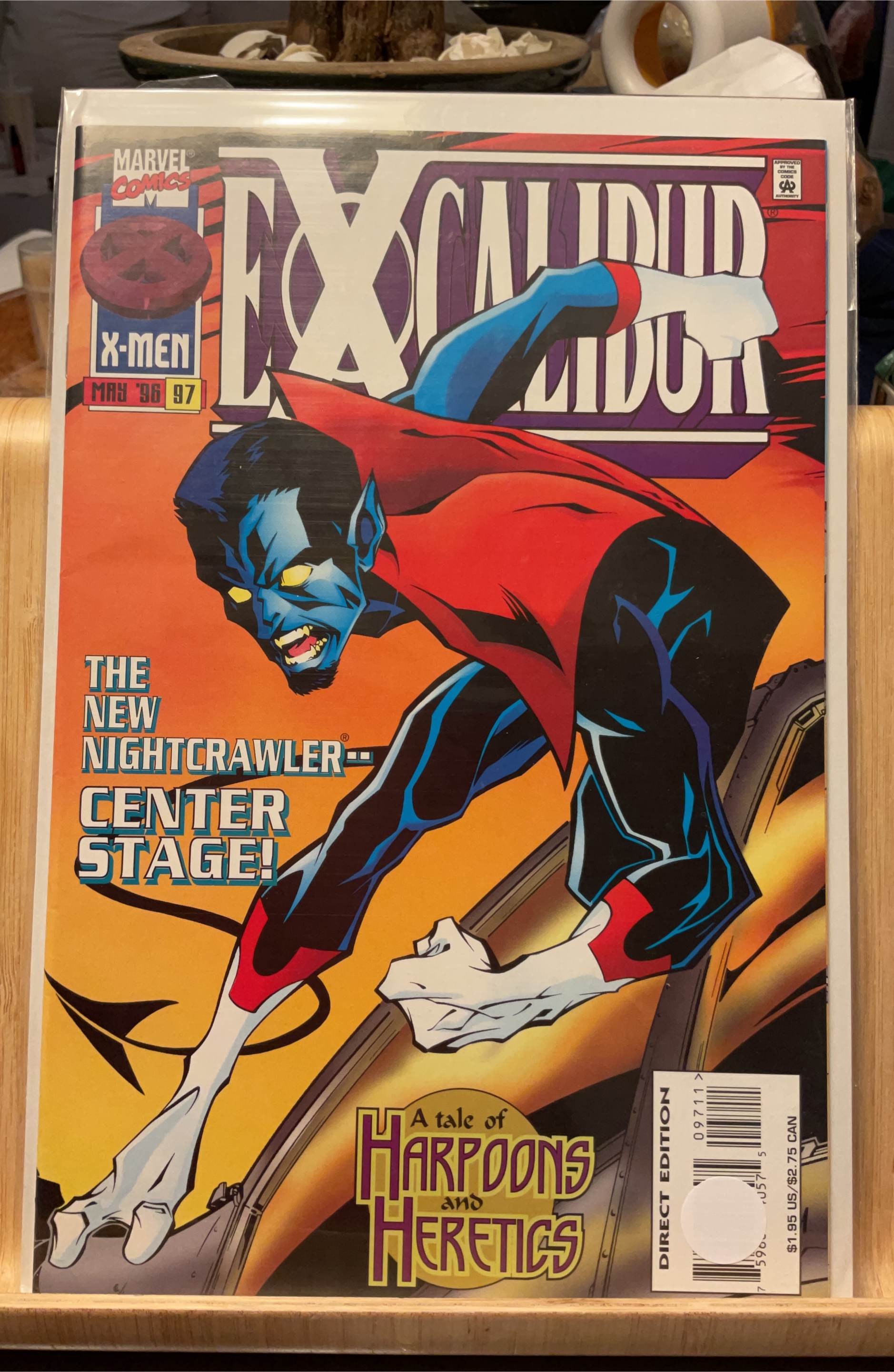 Excalibur X-Men Comic Book - May '96 Issue thumbnail