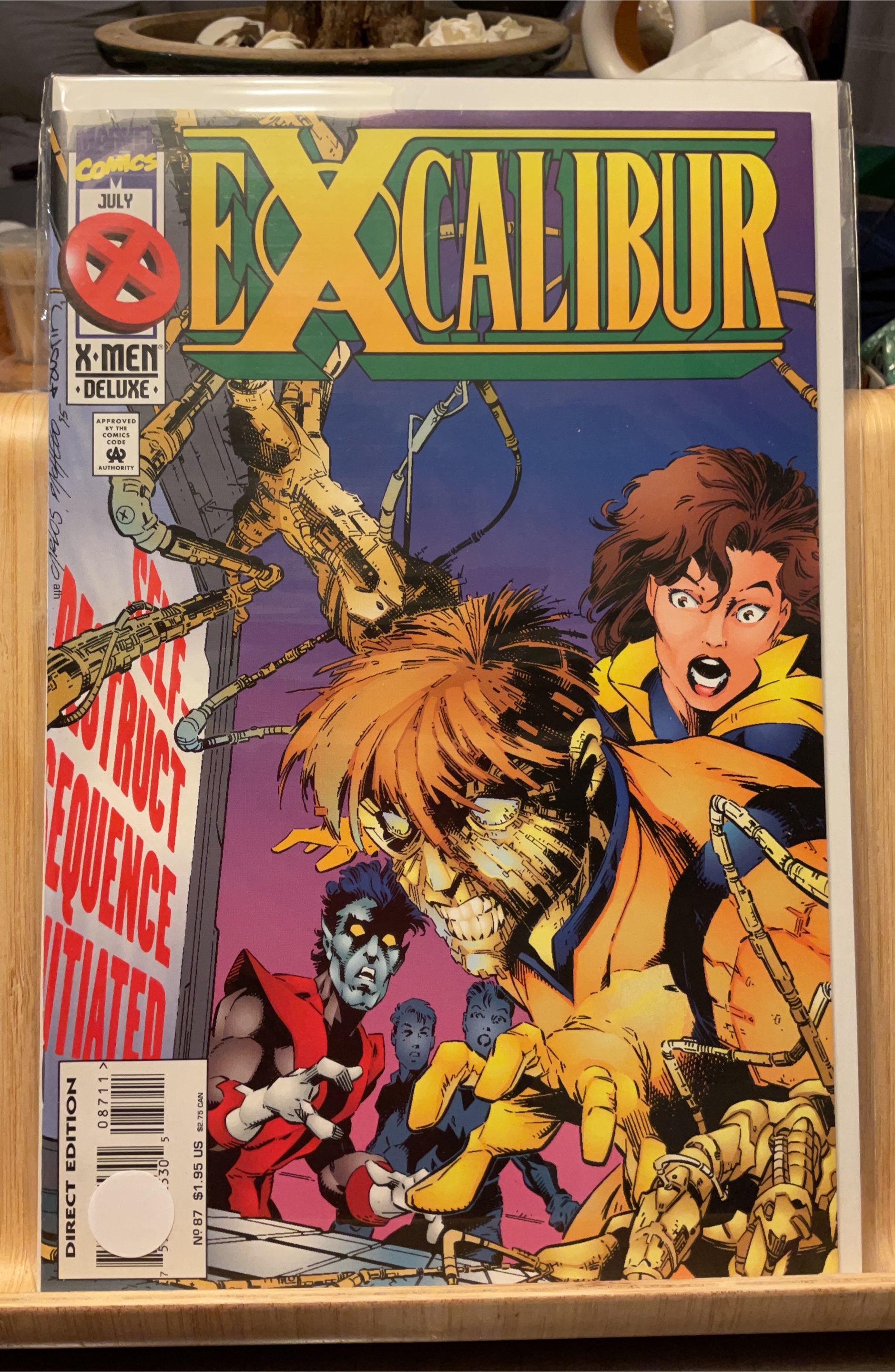 Excalibur X-Men Deluxe Comic Book #87 thumbnail