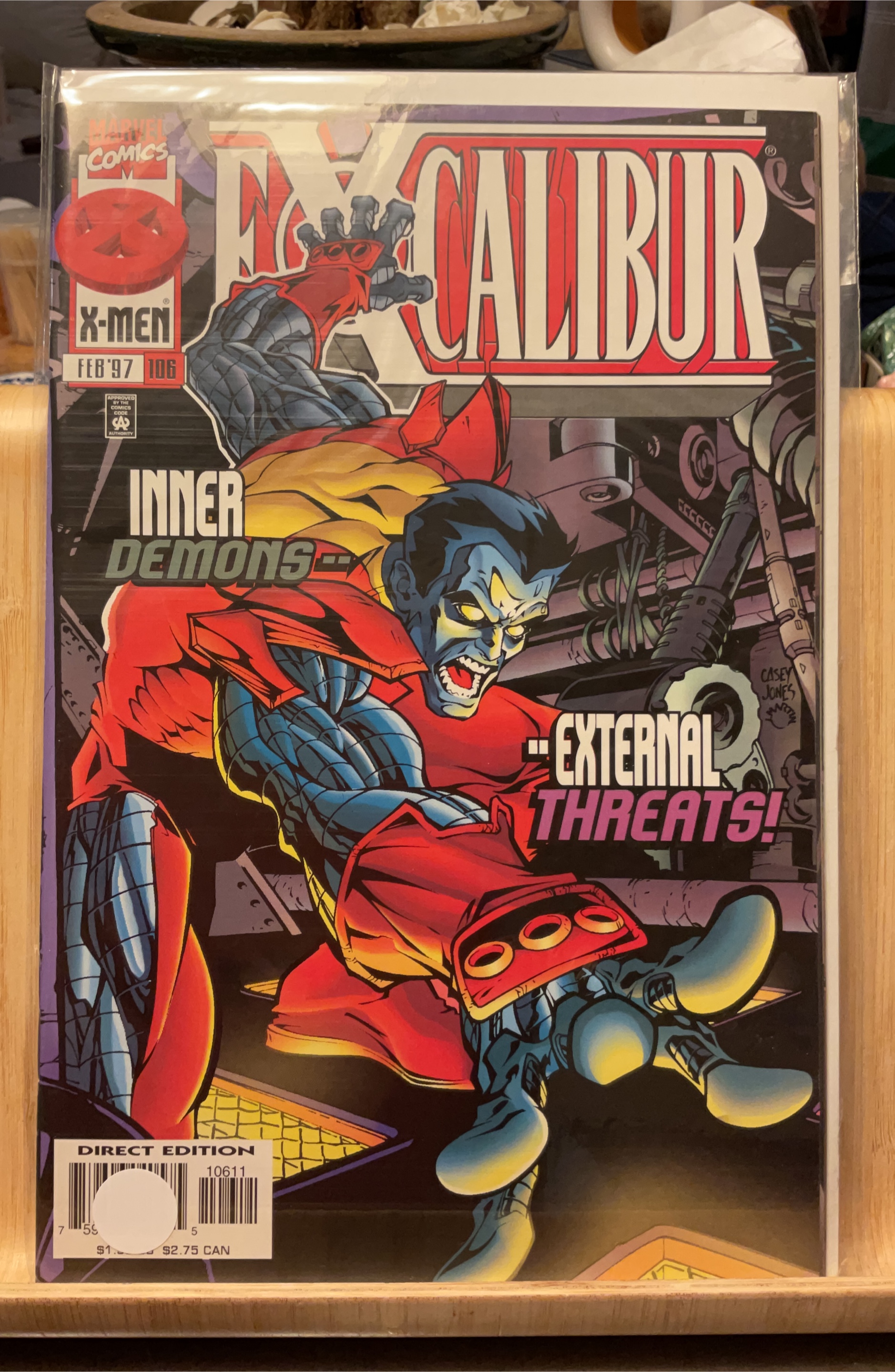 X-Men Excalibur #106 Comic Book thumbnail