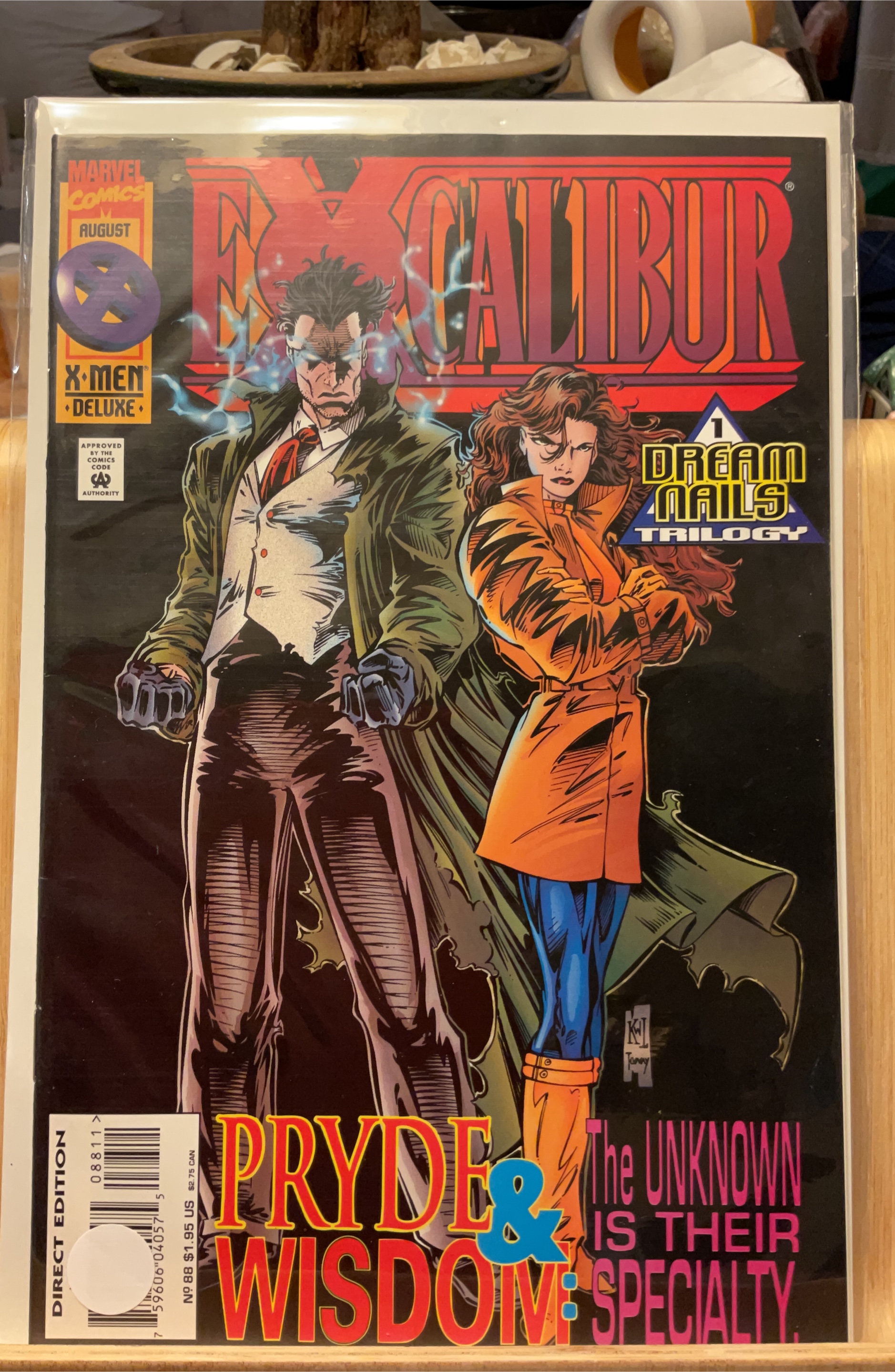 Excalibur X-Men Deluxe Comic Book thumbnail
