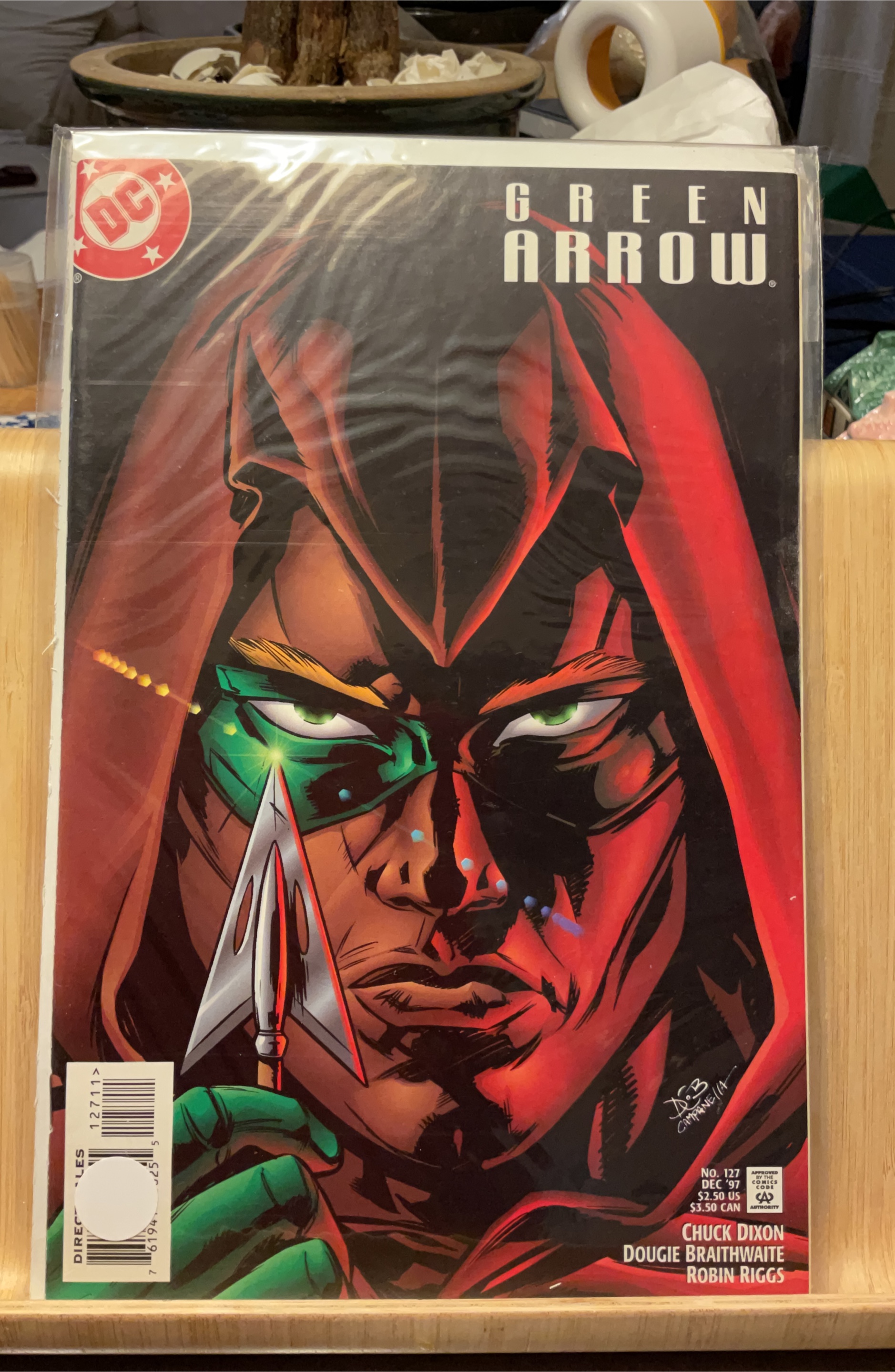Green Arrow Comic Book - December 1997 thumbnail