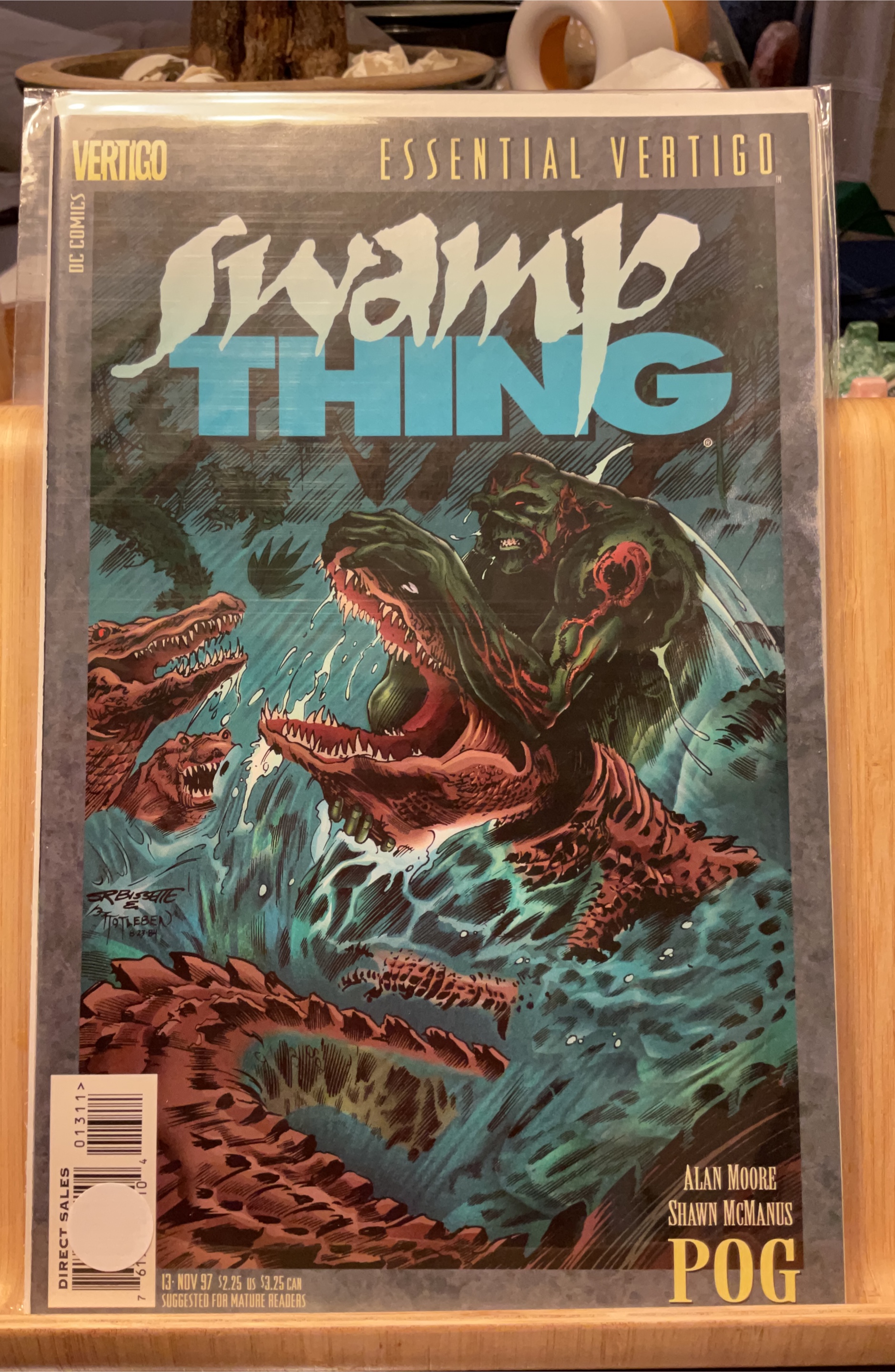Swamp Thing Comic Book - Essential Vertigo Series thumbnail