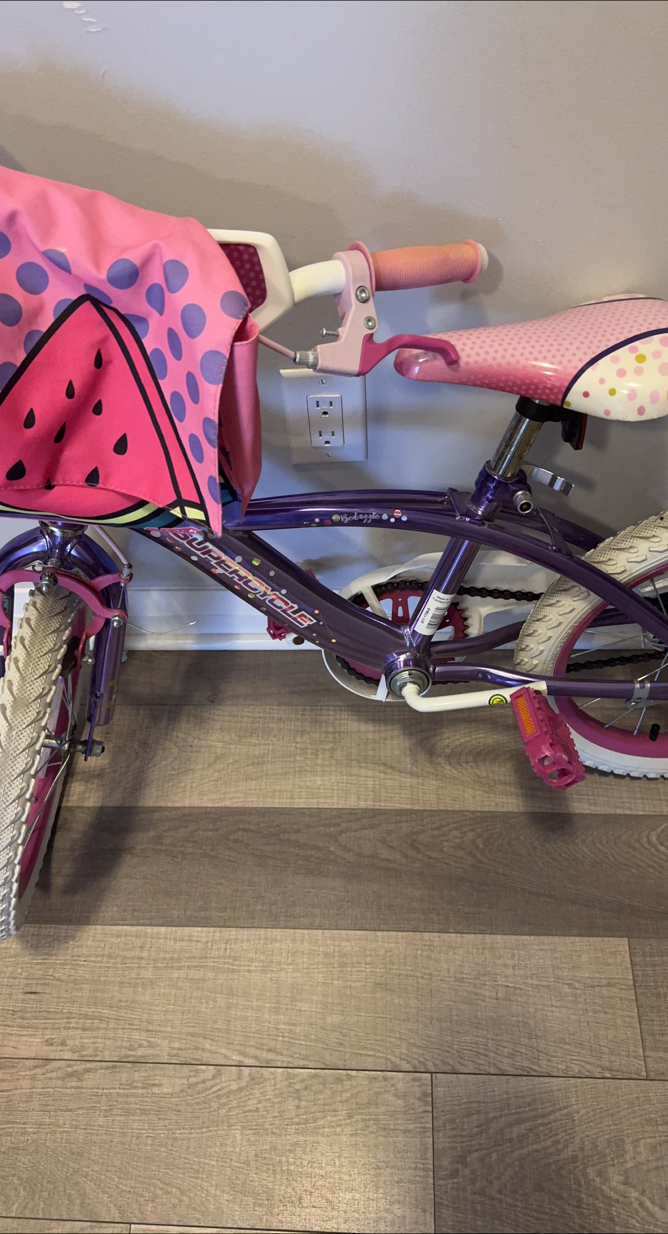 Supercycle Kids' Bike - Purple & Pink