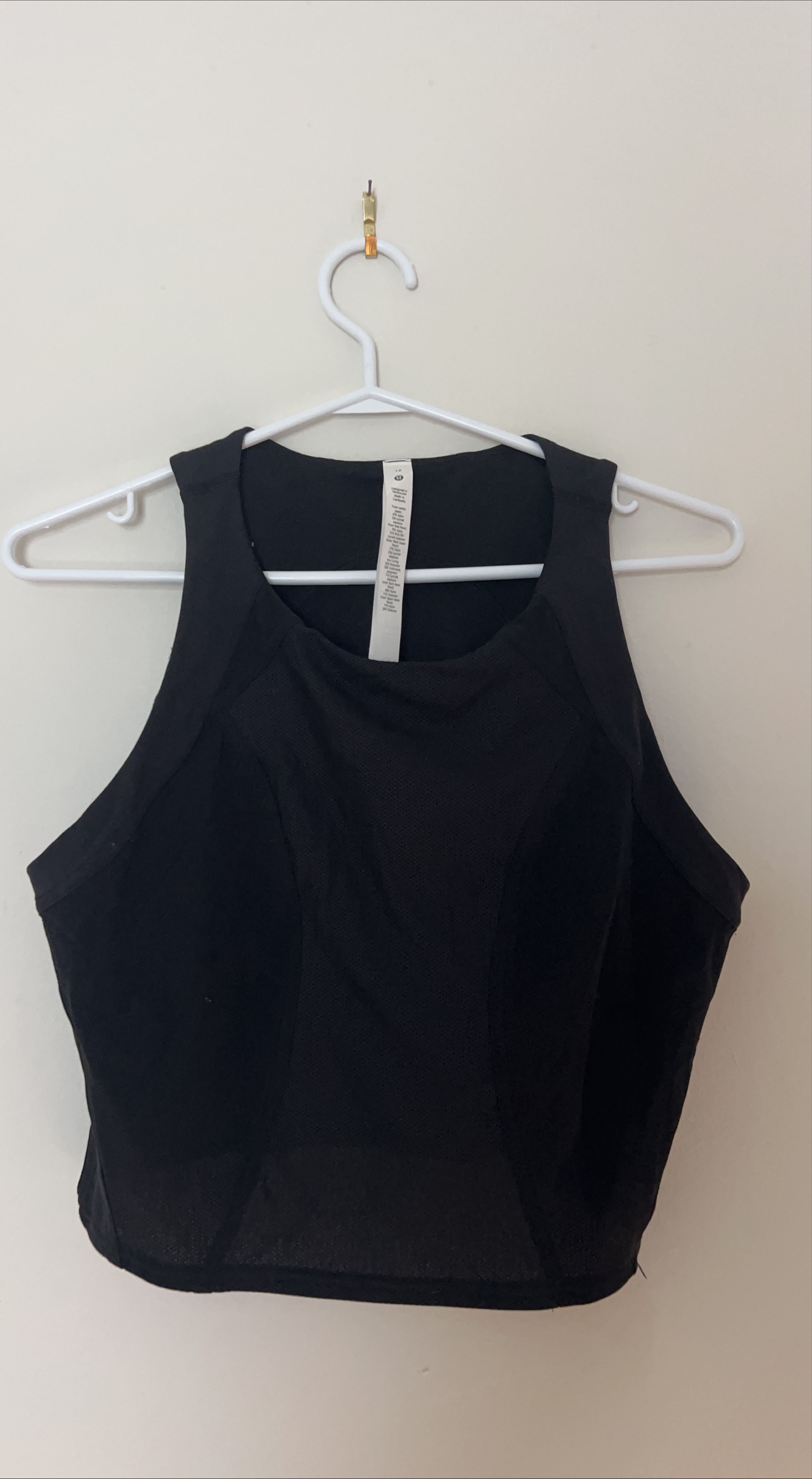 Lululemon Workout Crop Top - Size 12 thumbnail