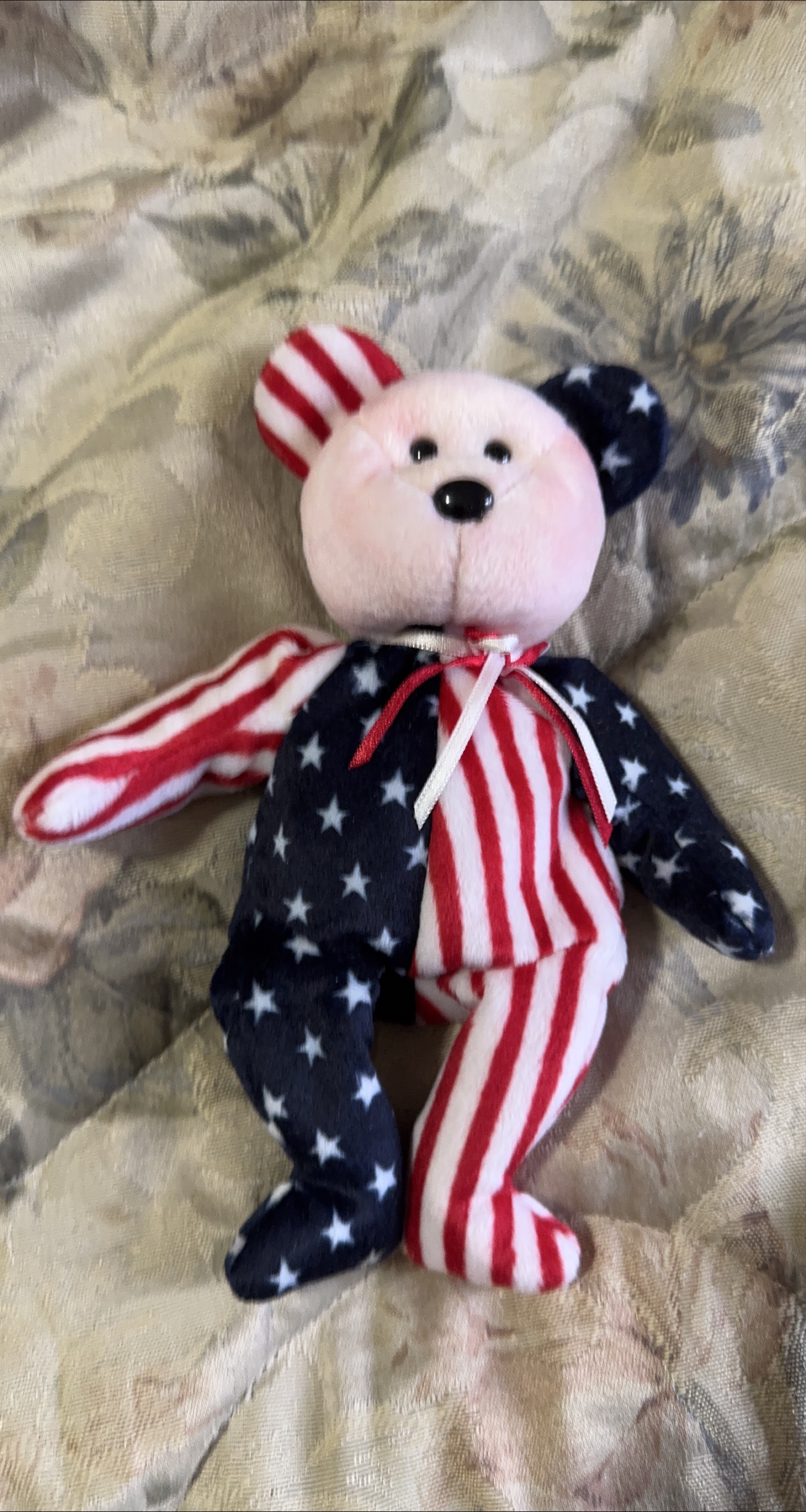 Ty Beanie Baby - 2000 USA Bear thumbnail