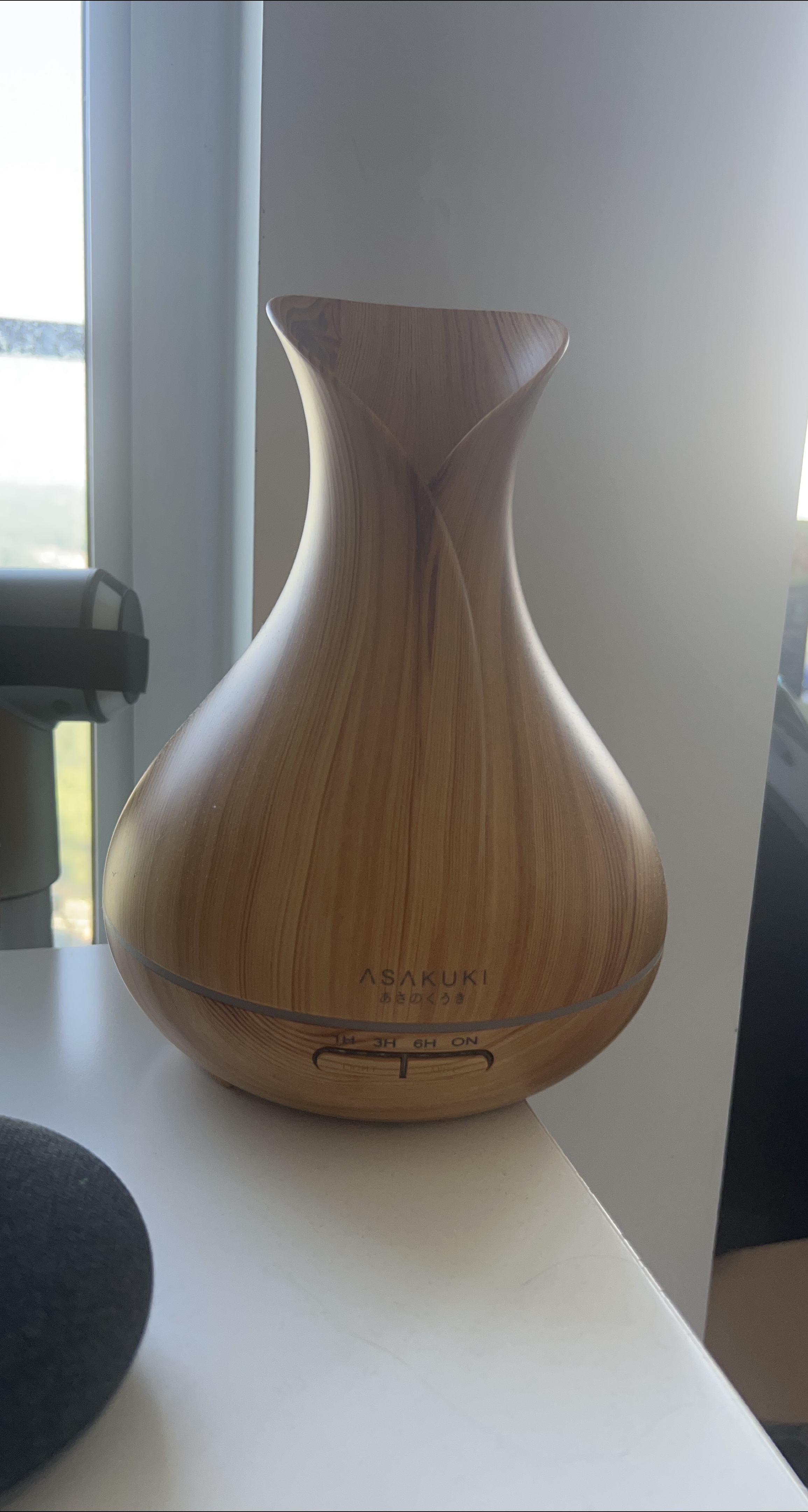 ASAKUKI Wood Grain Essential Oil Diffuser thumbnail