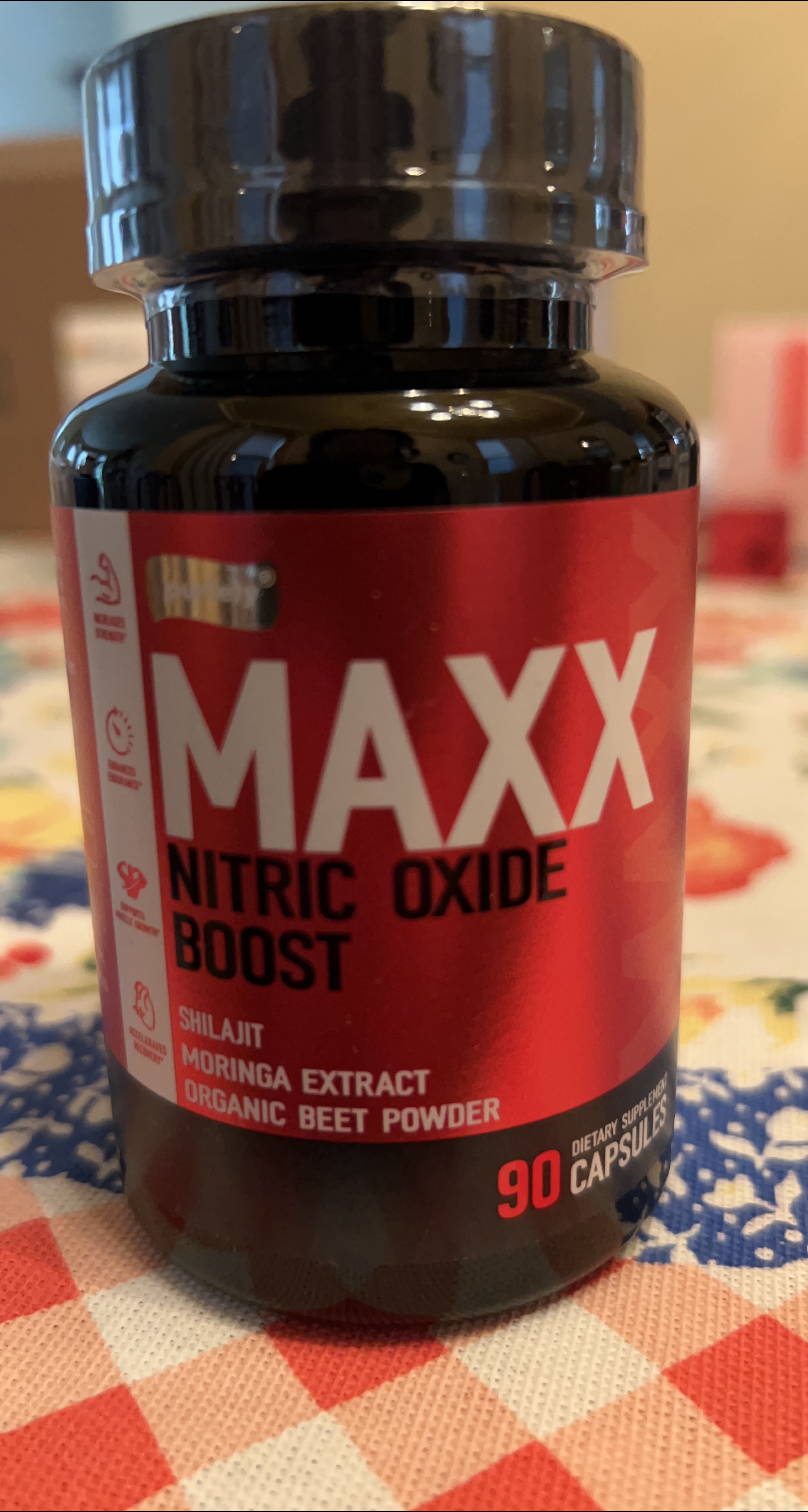 MAXX Nitric Oxide Boost - 90 Capsules thumbnail