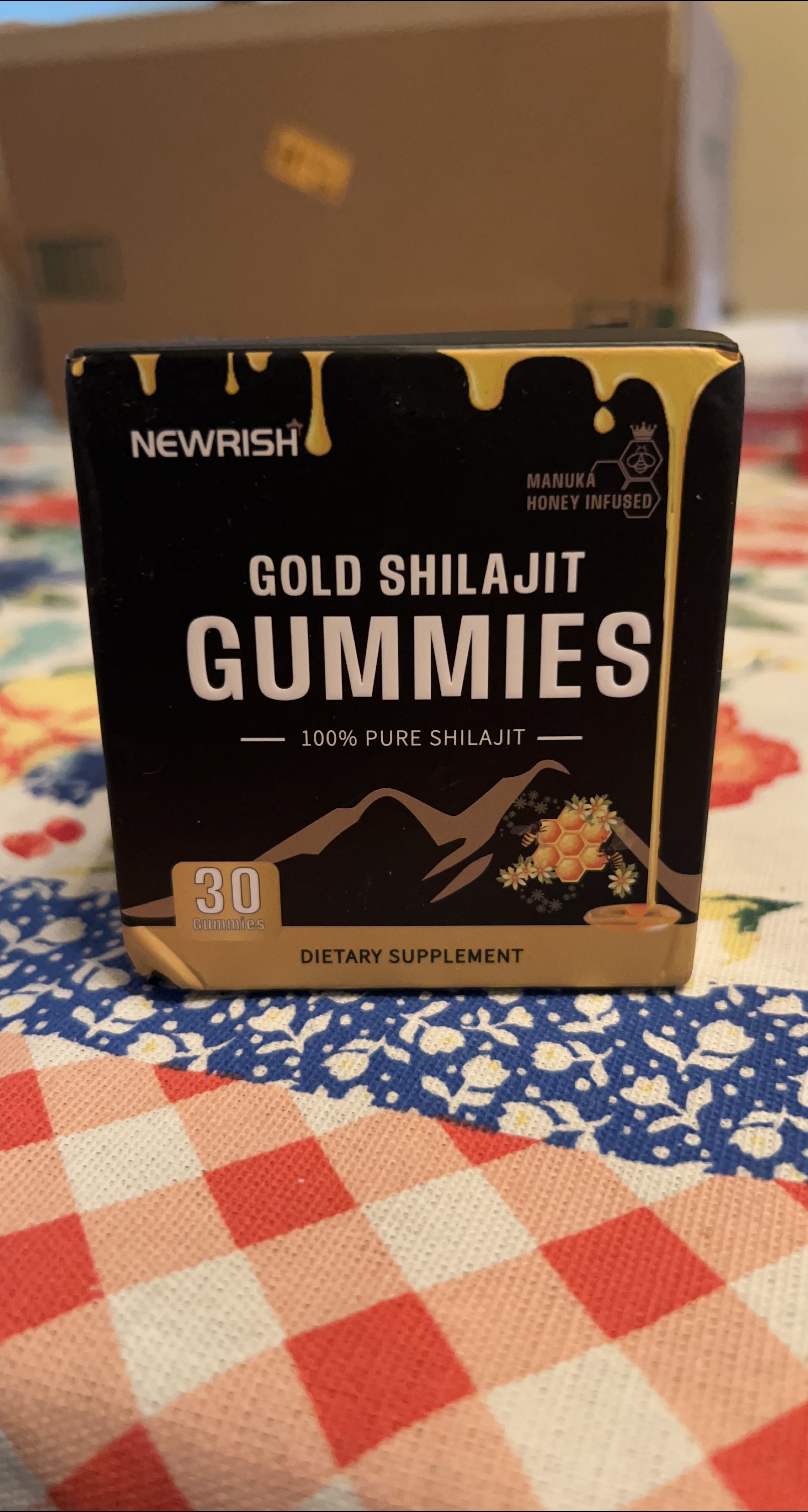 Newrish Gold Shilajit Gummies thumbnail
