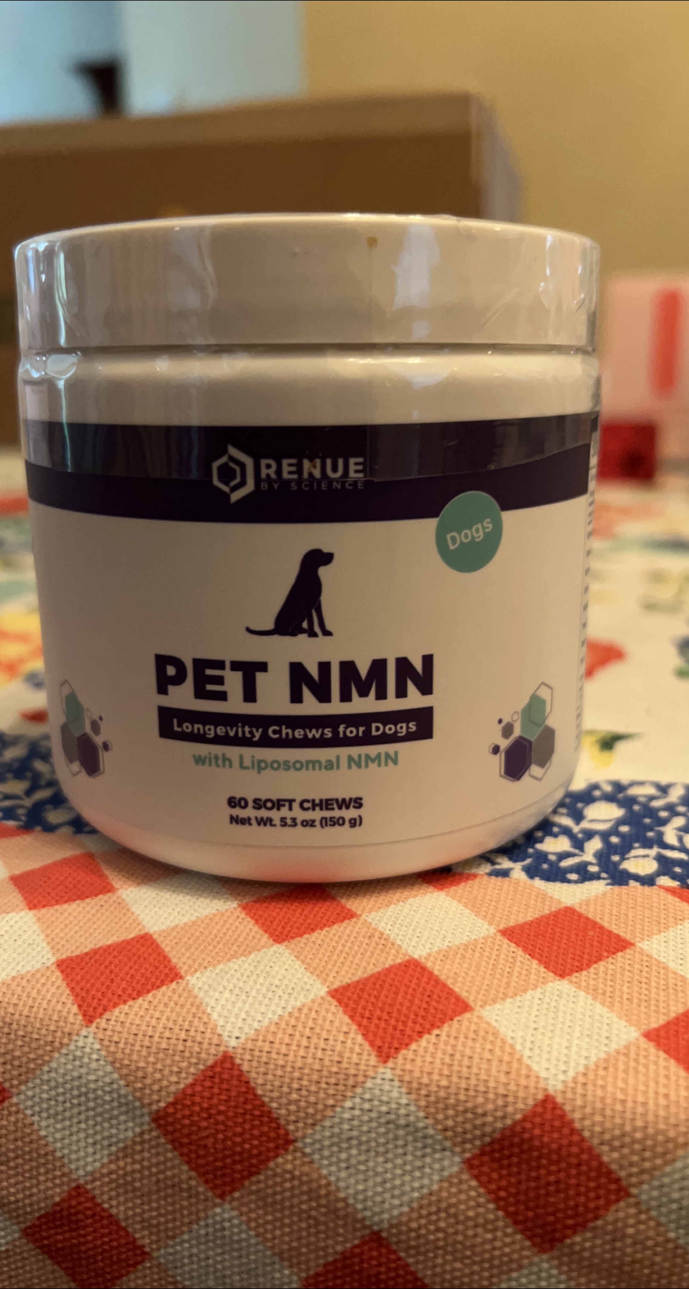 Renué by Science Pet NMN Longevity Chews for Dogs thumbnail
