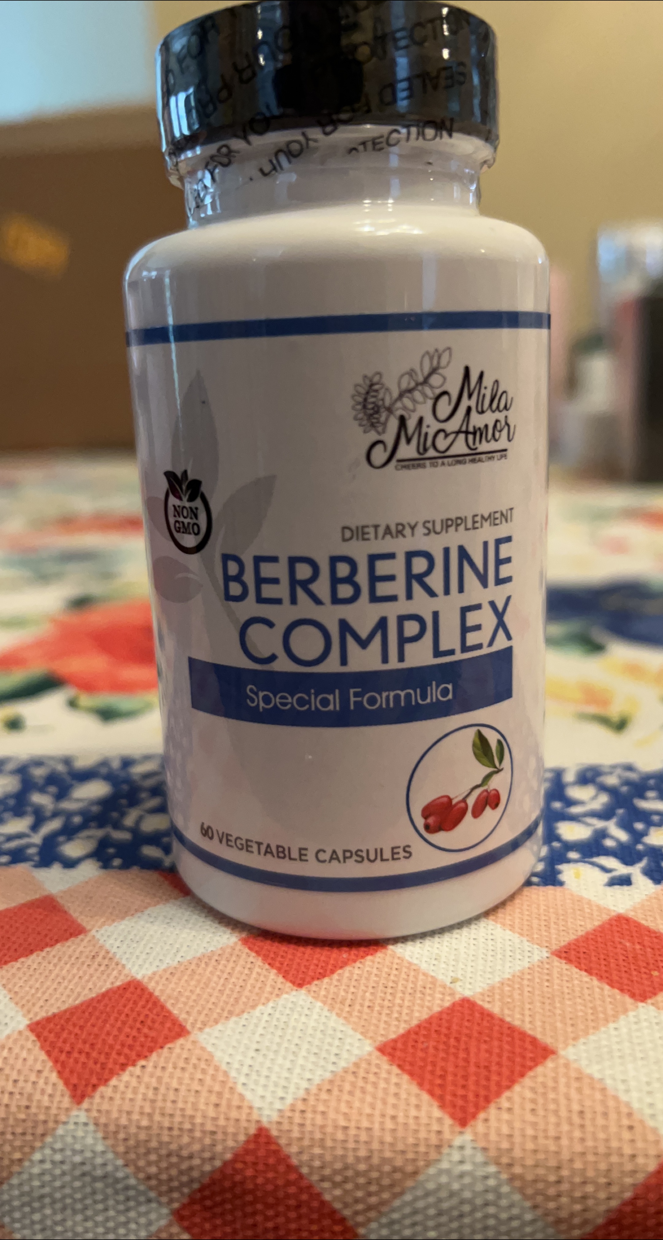 Mila Mi Amor Berberine Complex - 60 Capsules thumbnail