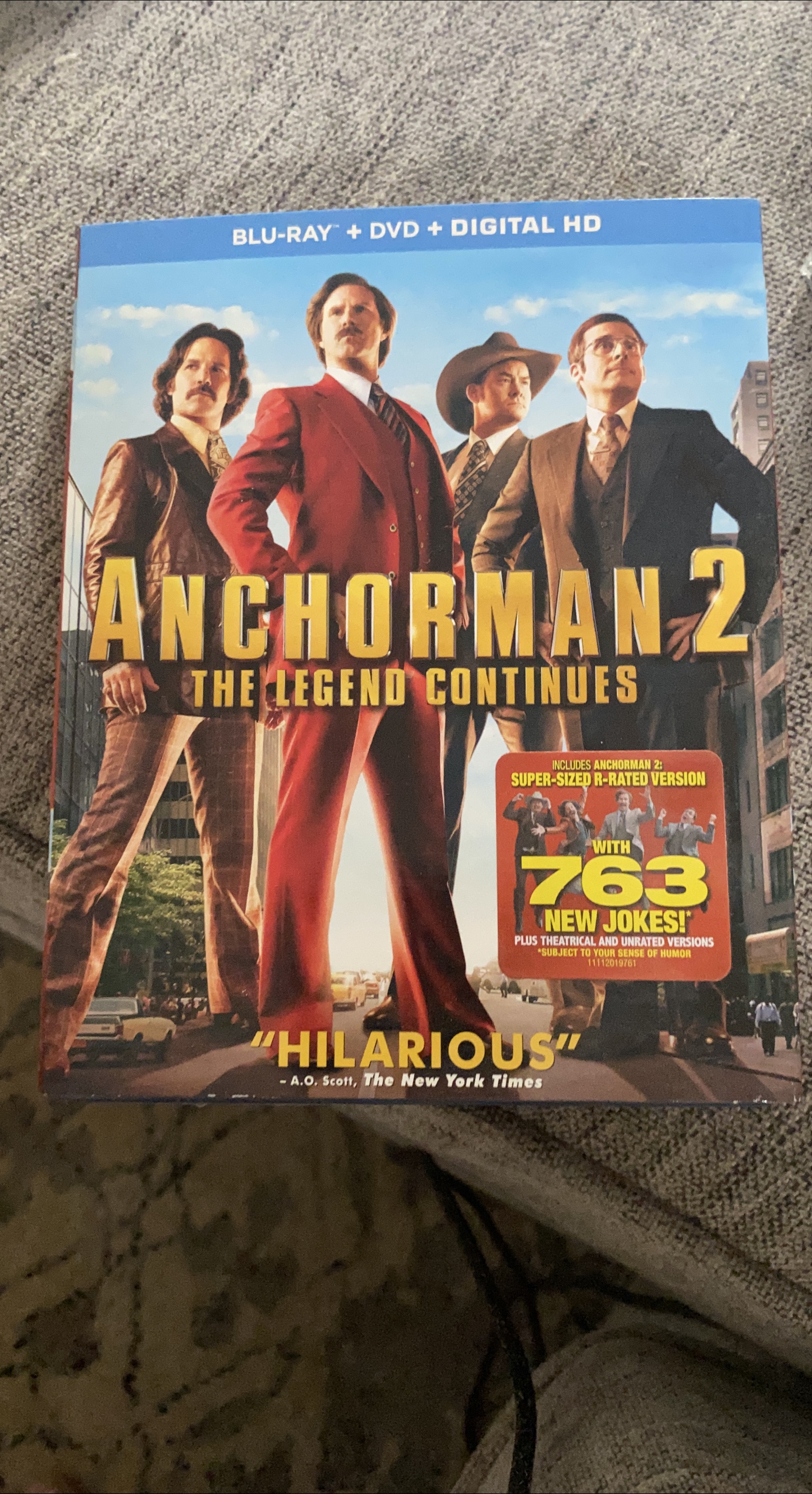 Anchorman 2: The Legend Continues Blu-ray/DVD thumbnail