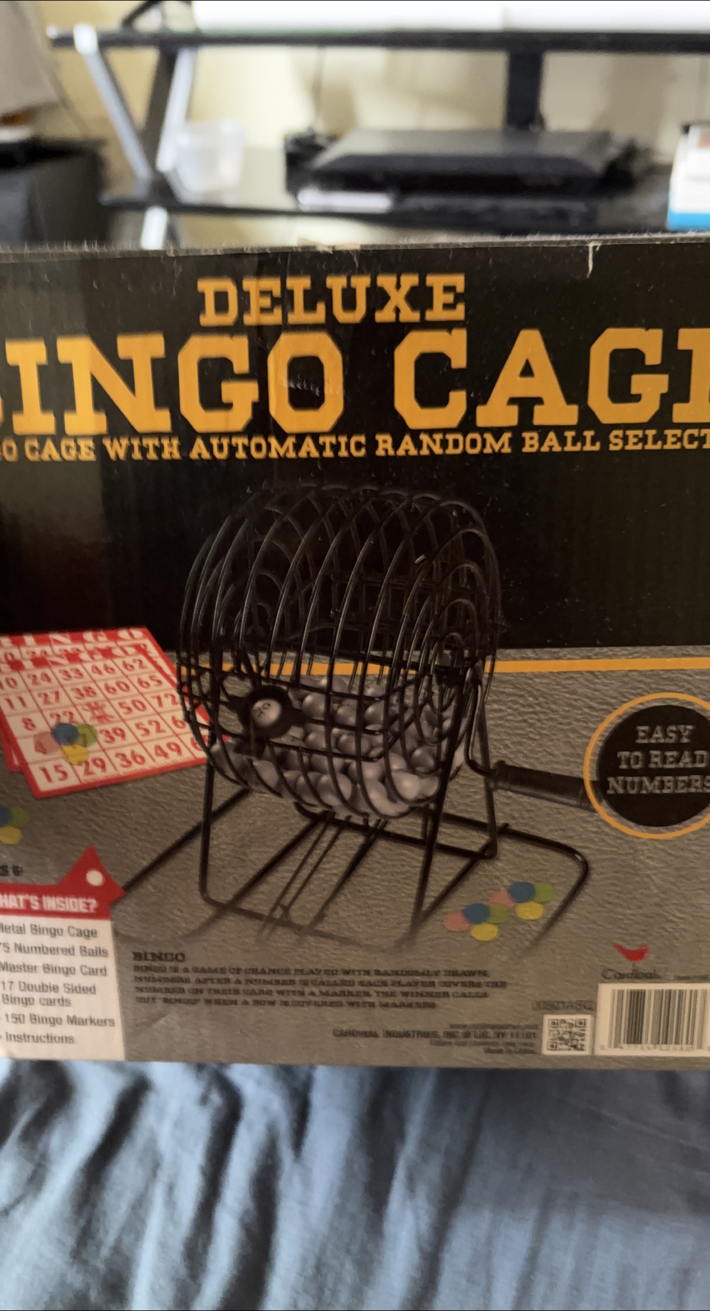 Deluxe Bingo Cage Set by Cardinal thumbnail