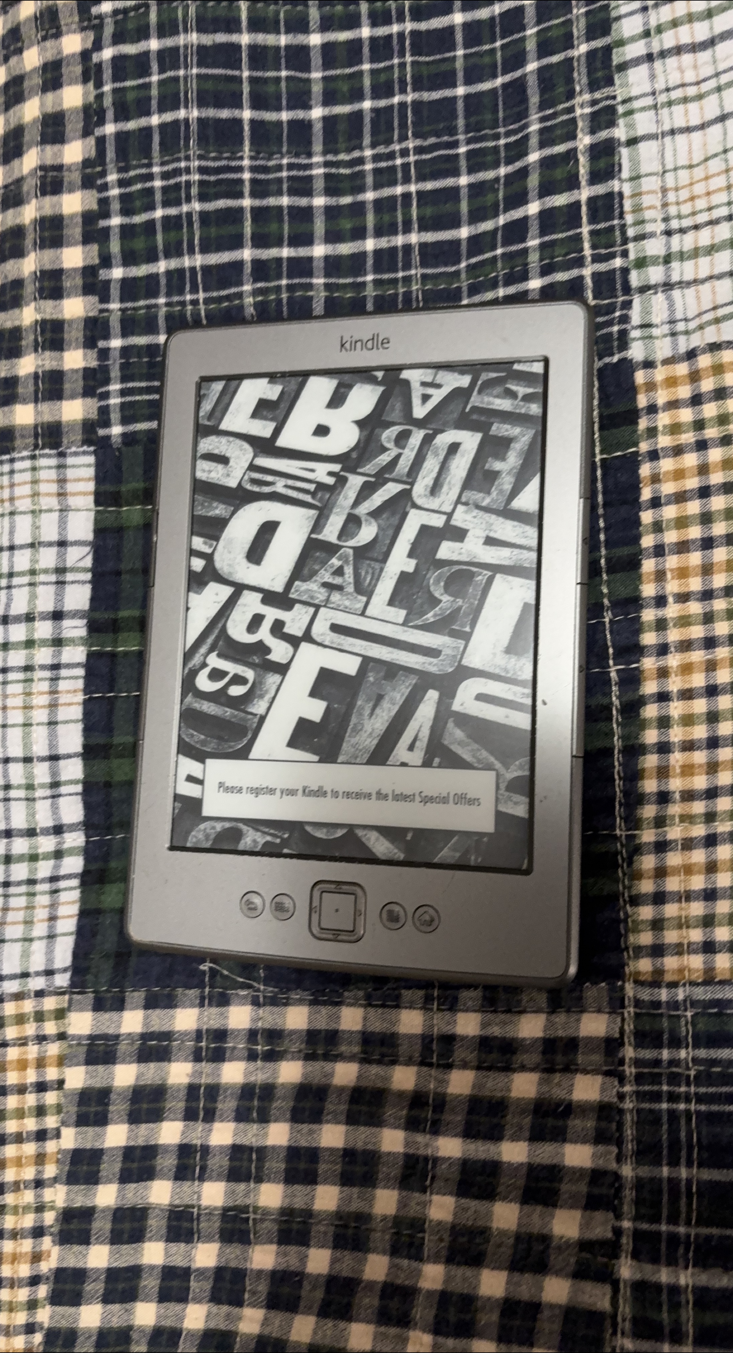 Kindle e-reader thumbnail