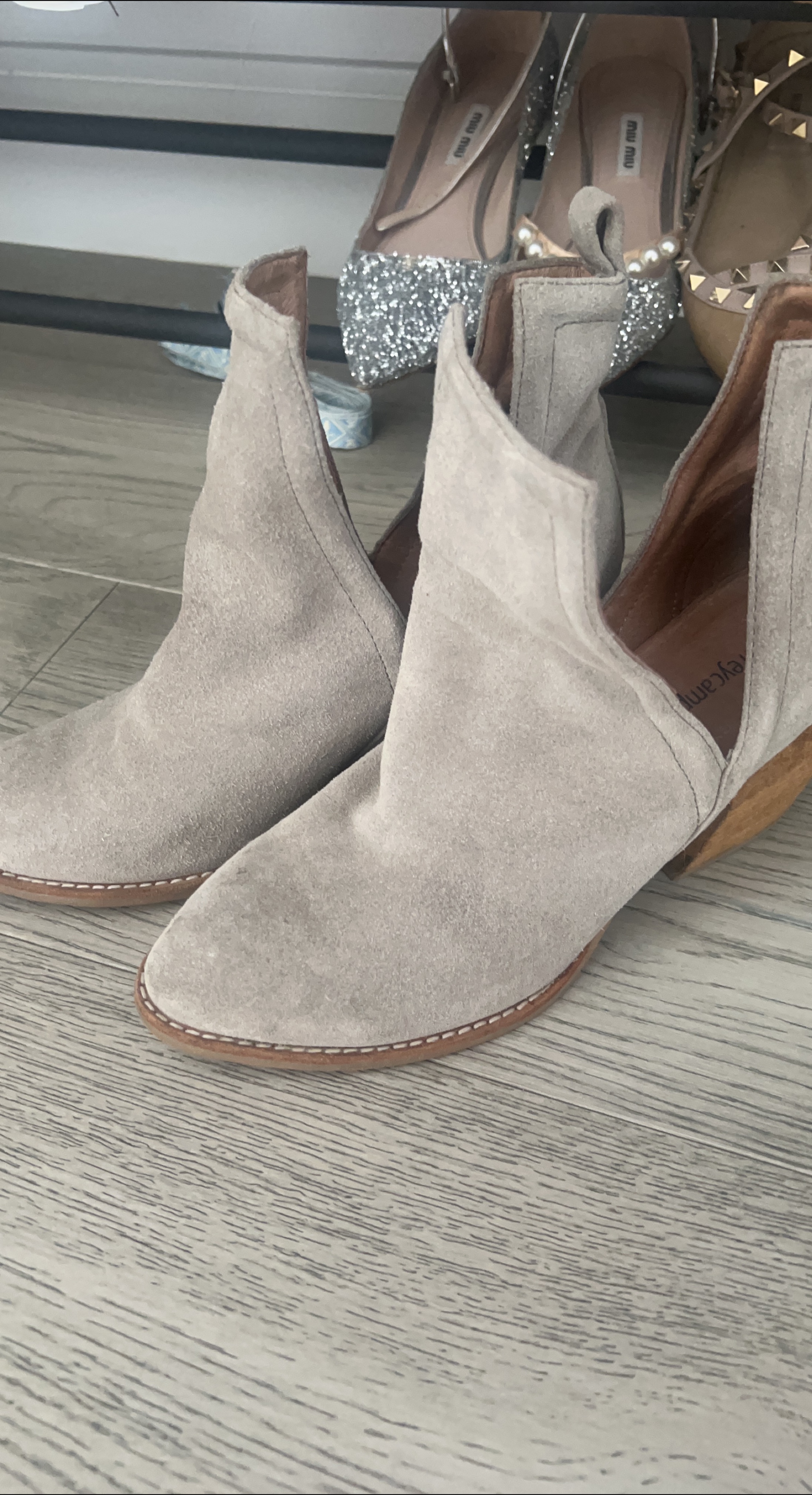Seychelles Suede Ankle Boots - Size 7.5 thumbnail