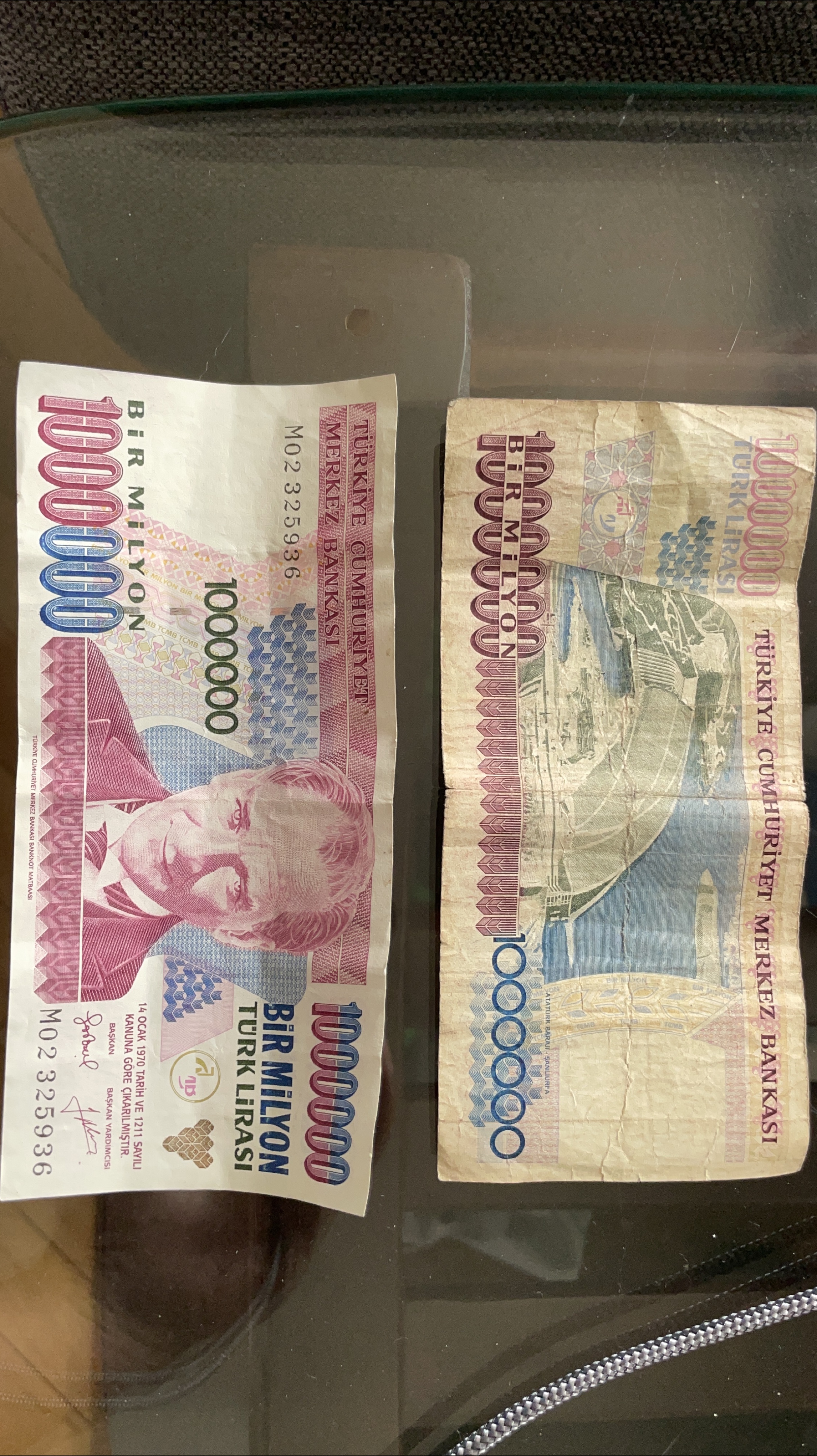 Turkish Lira 1,000,000 Banknote thumbnail