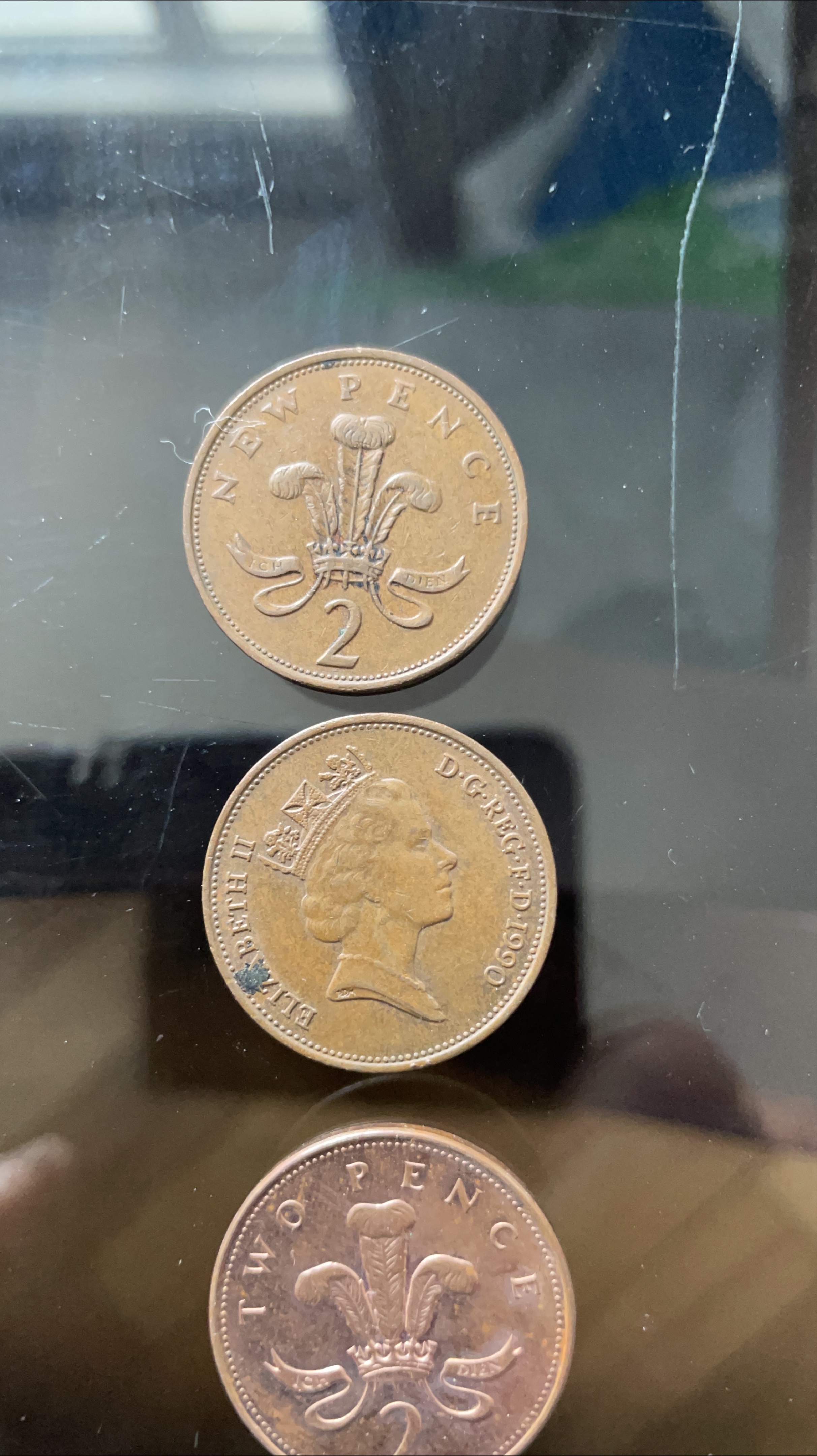 British Two Pence Coins thumbnail