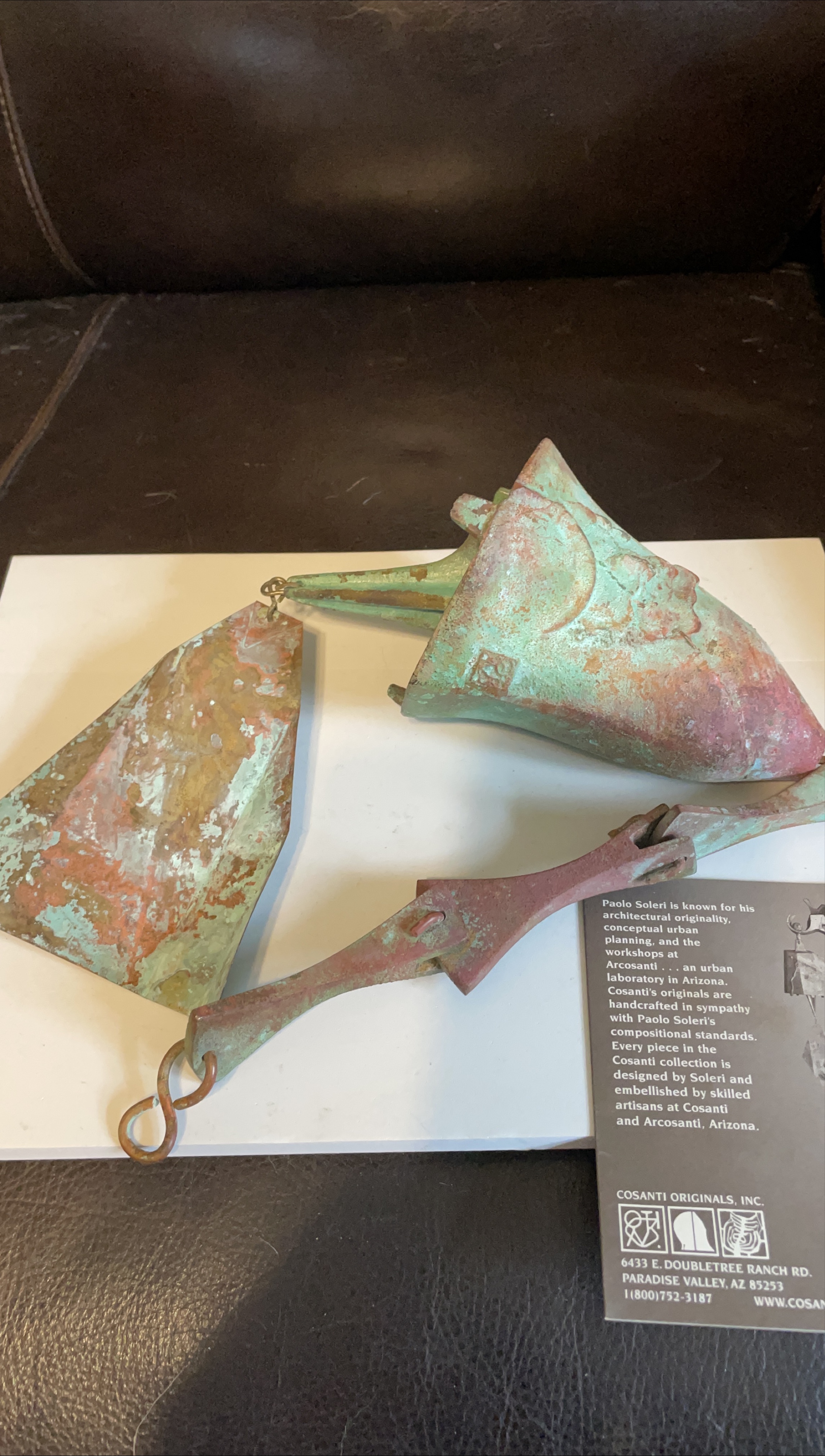 Cosanti Originals Paolo Soleri Wind Chime thumbnail