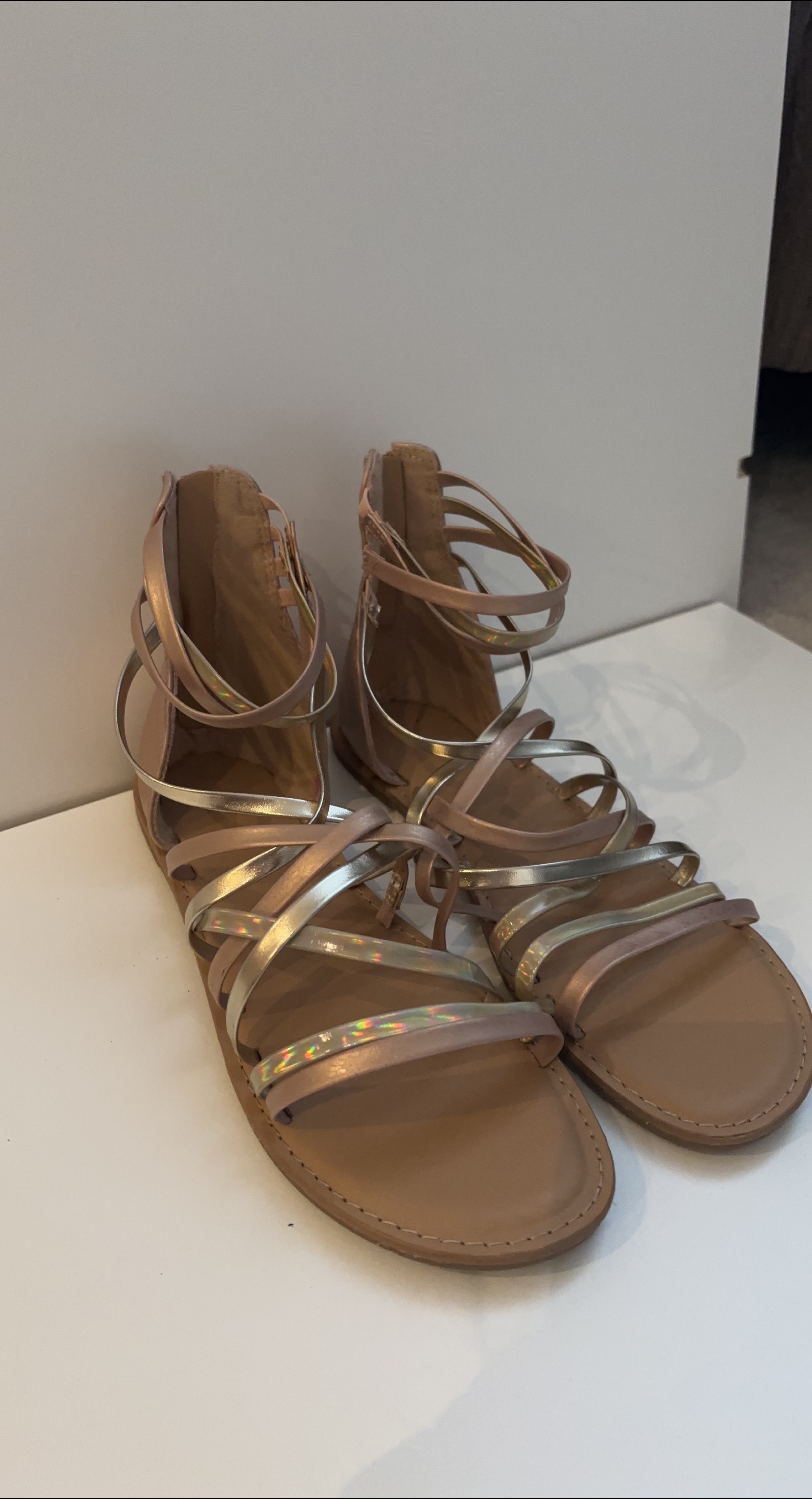 Cat & Jack Gladiator Sandals - Size 5 thumbnail