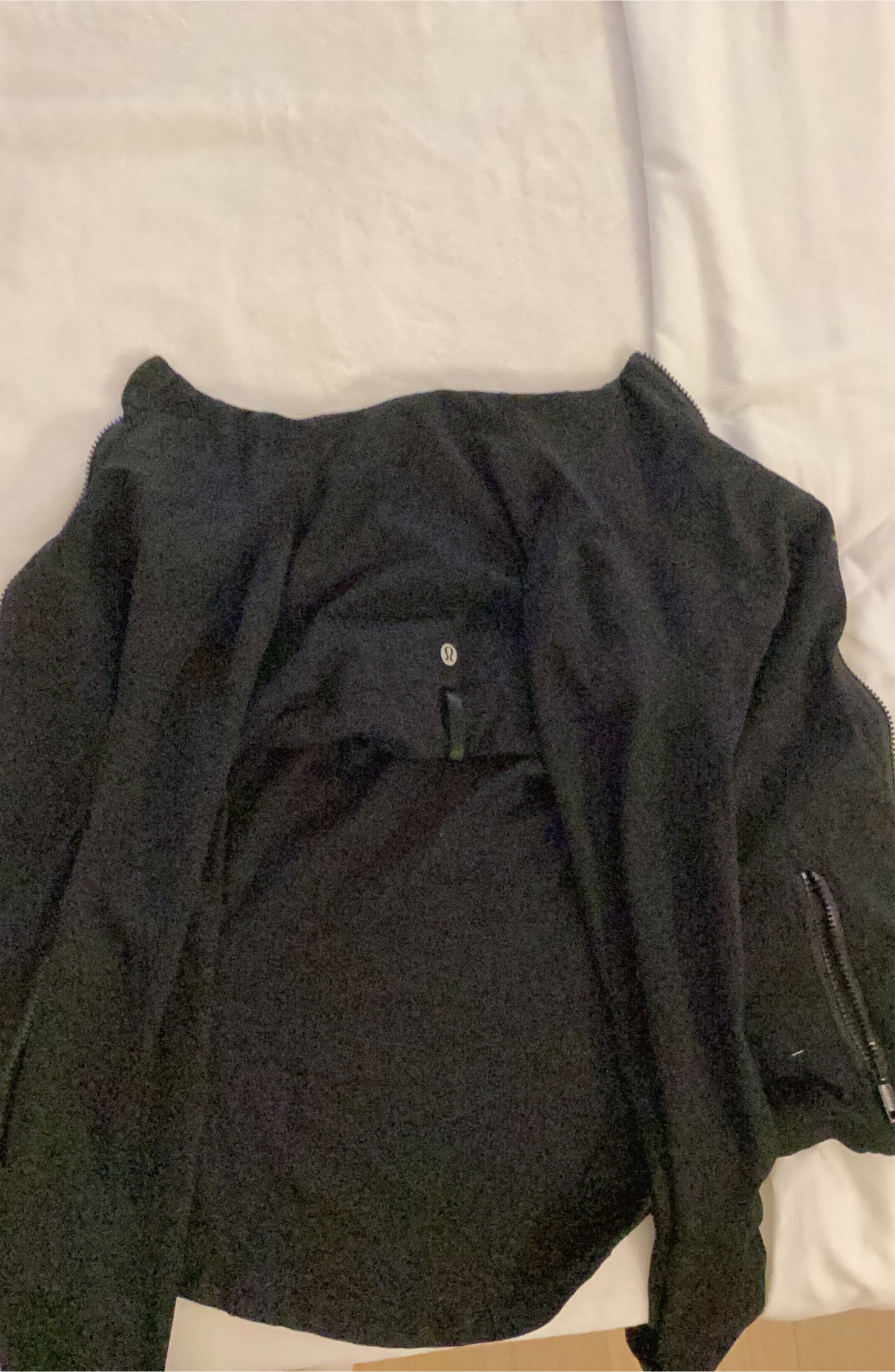 Lululemon Scuba Full Zip Hoodie Black