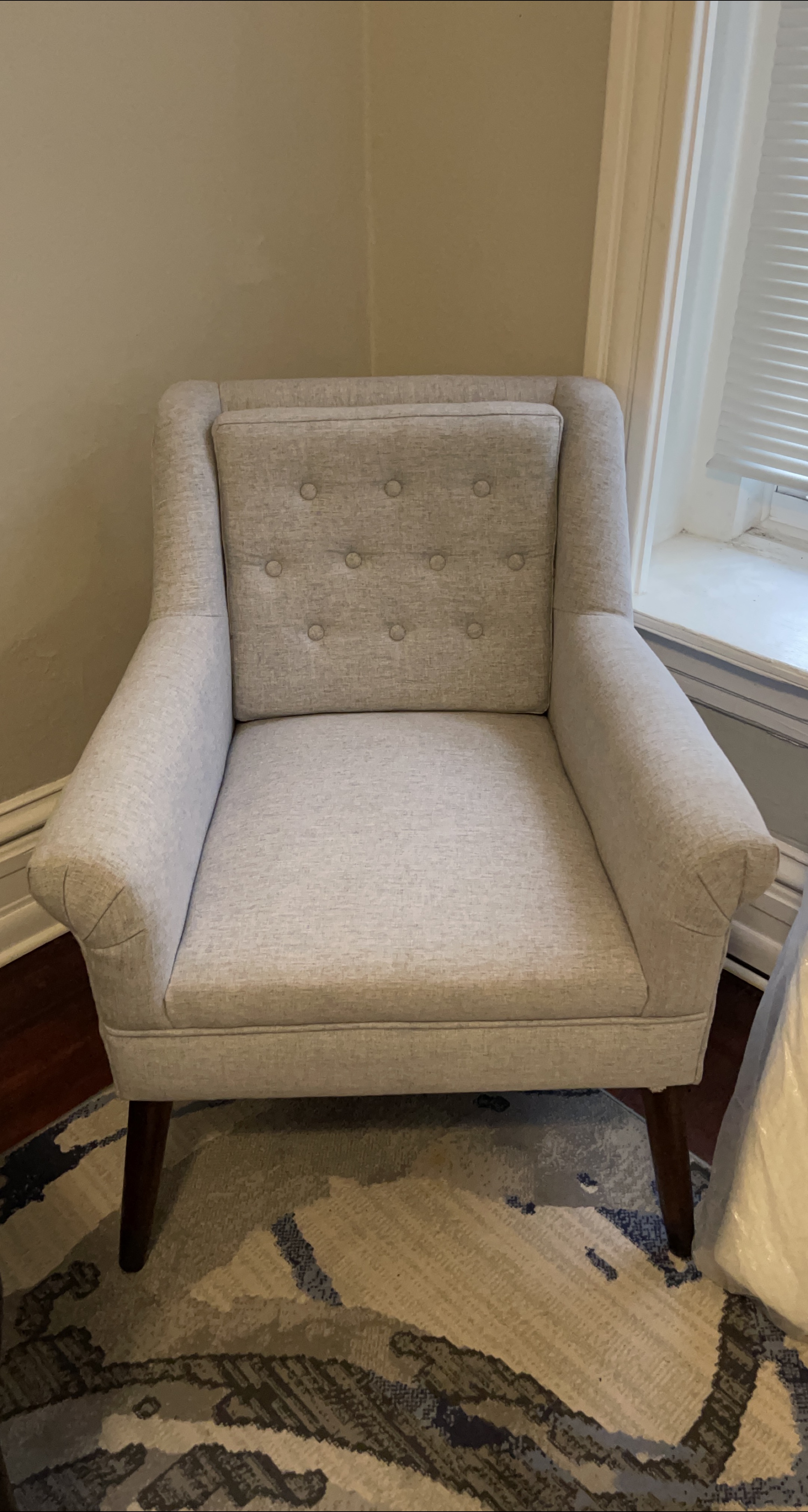 Arm Chair - Light Gray