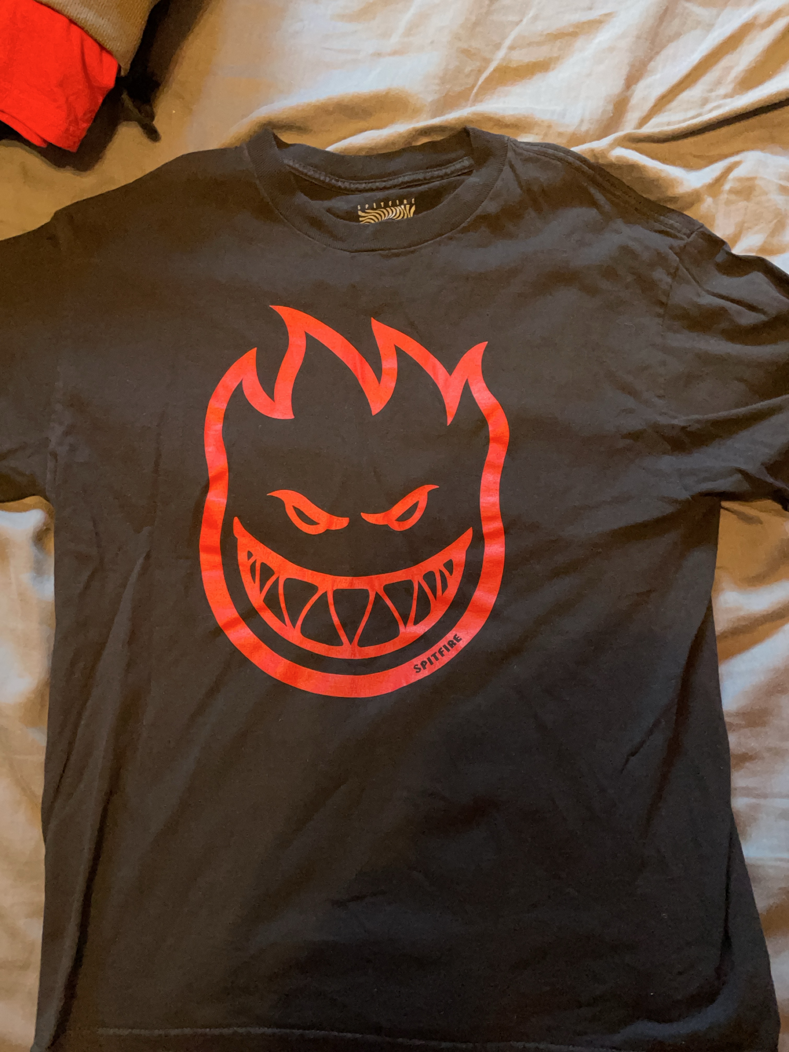 Spitfire Black T-Shirt thumbnail