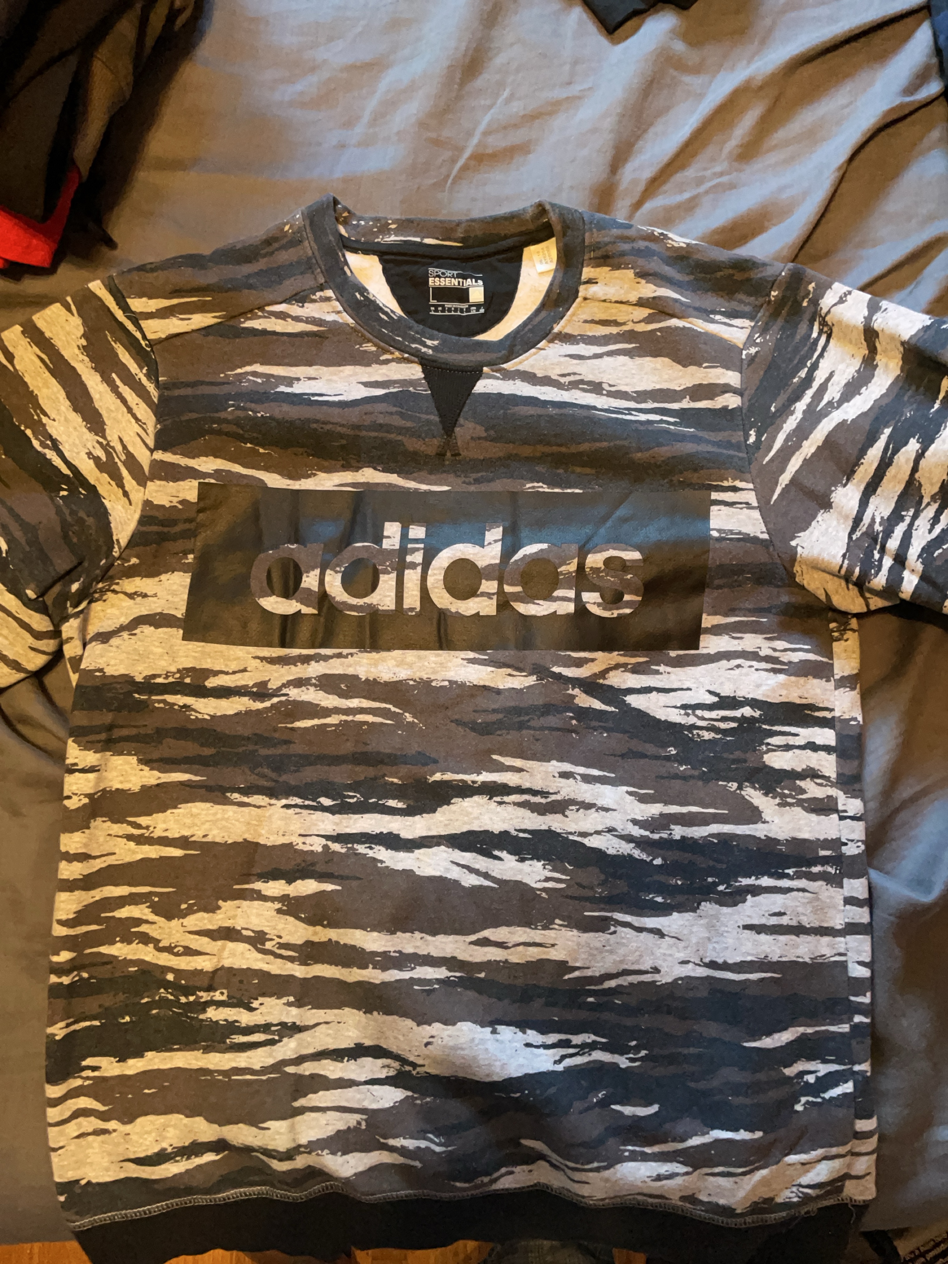Adidas Camo Crewneck Sweatshirt thumbnail