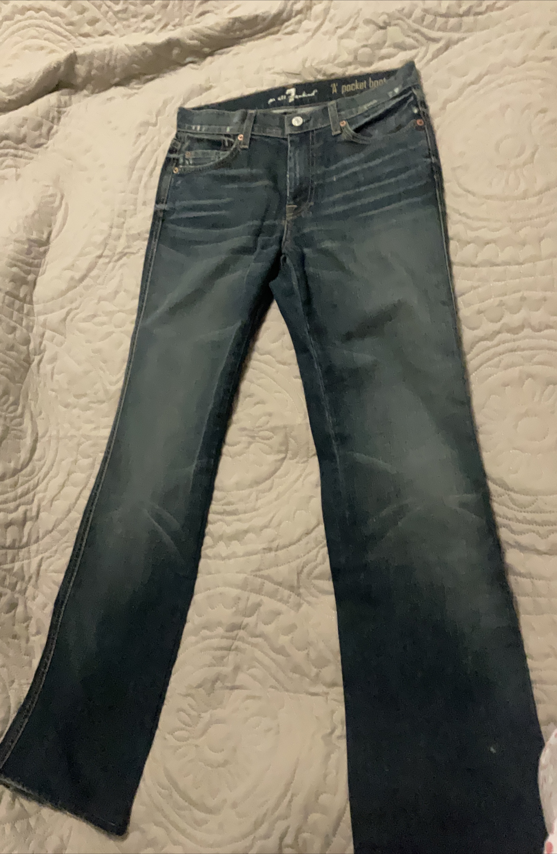 7 For All Mankind "A" Pocket Boot Jeans