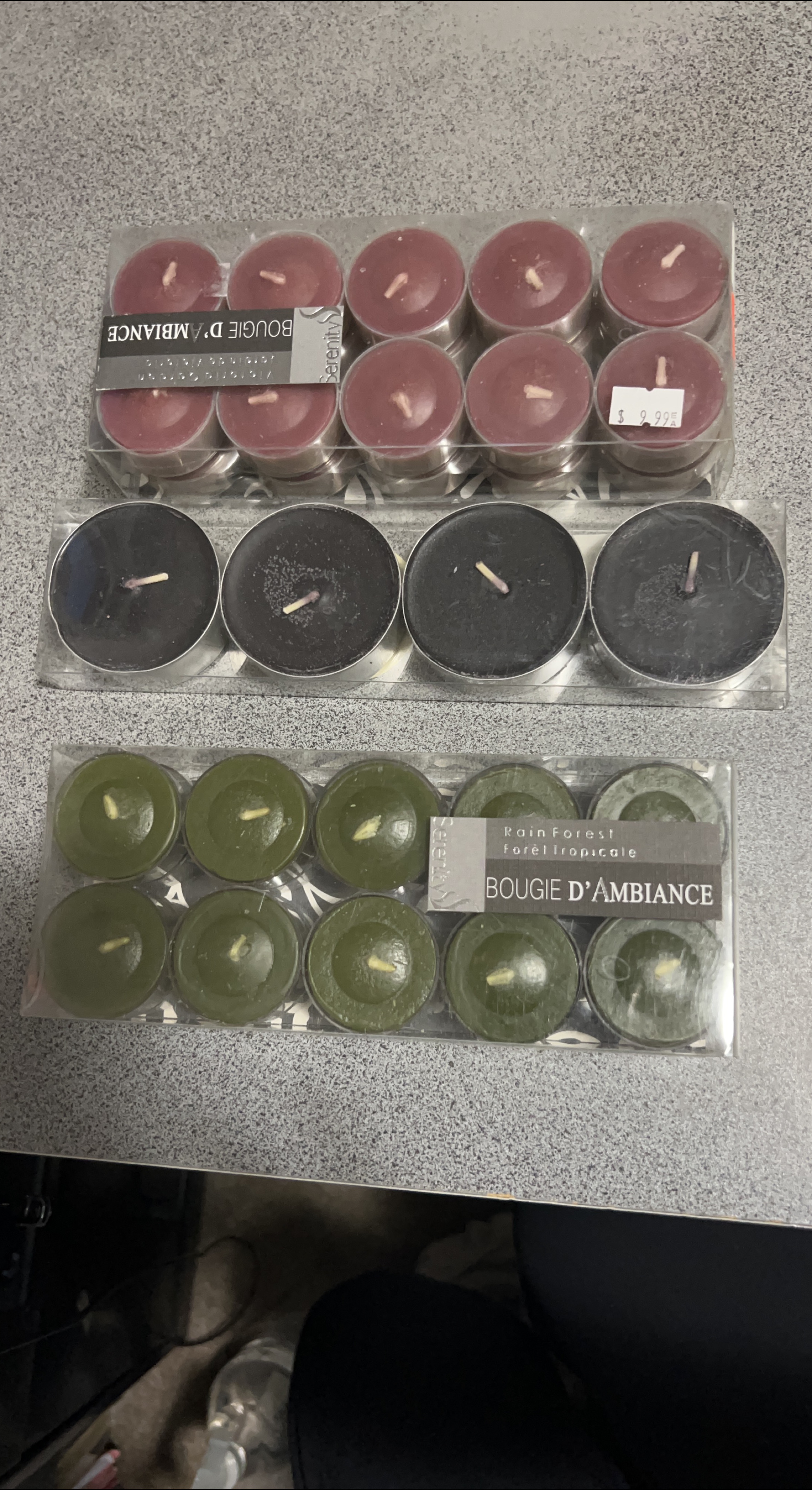 Serenity Bougie D'Ambiance Tea Lights