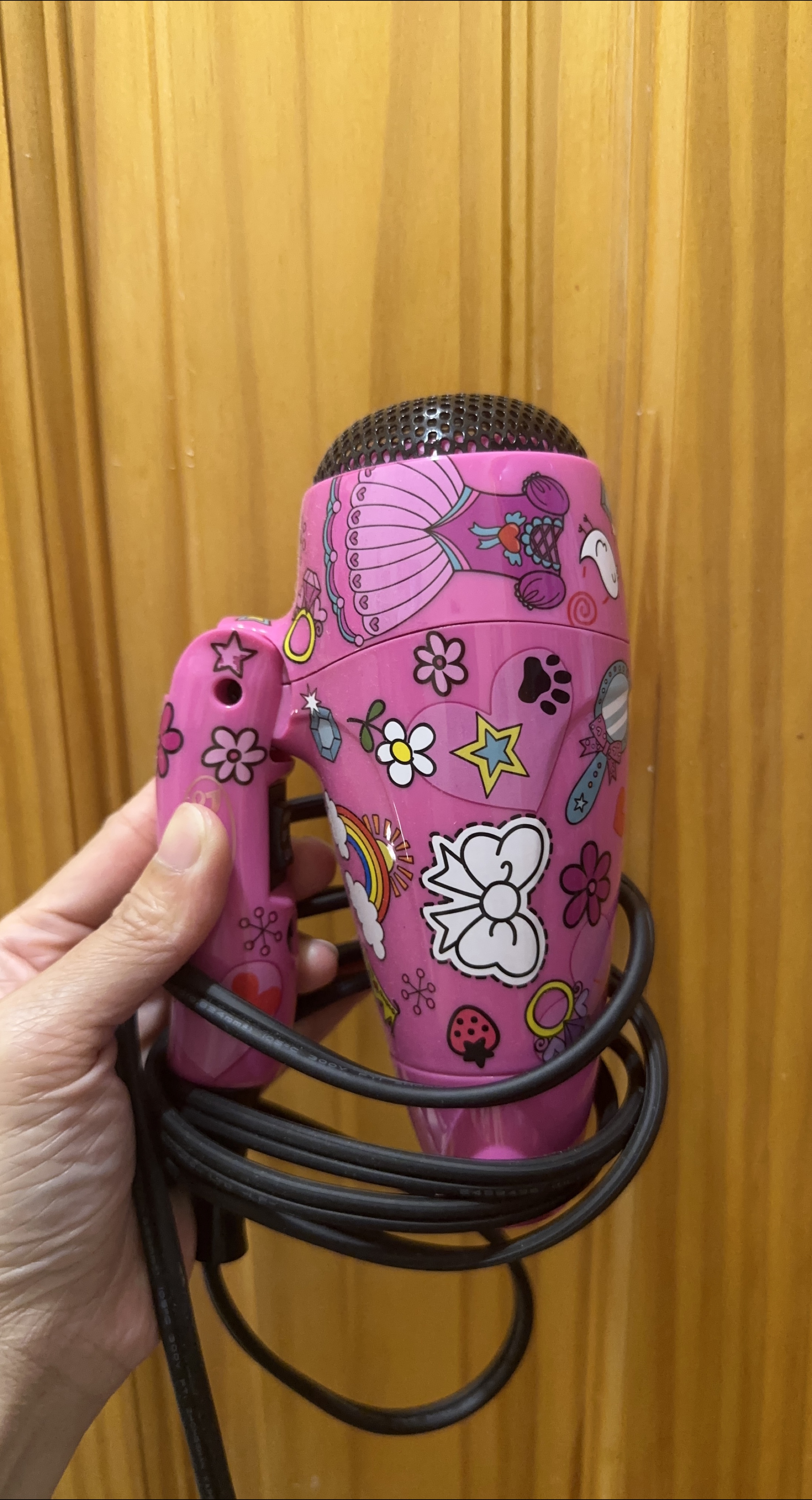 Beogra 1000W Pink Hair Dryer