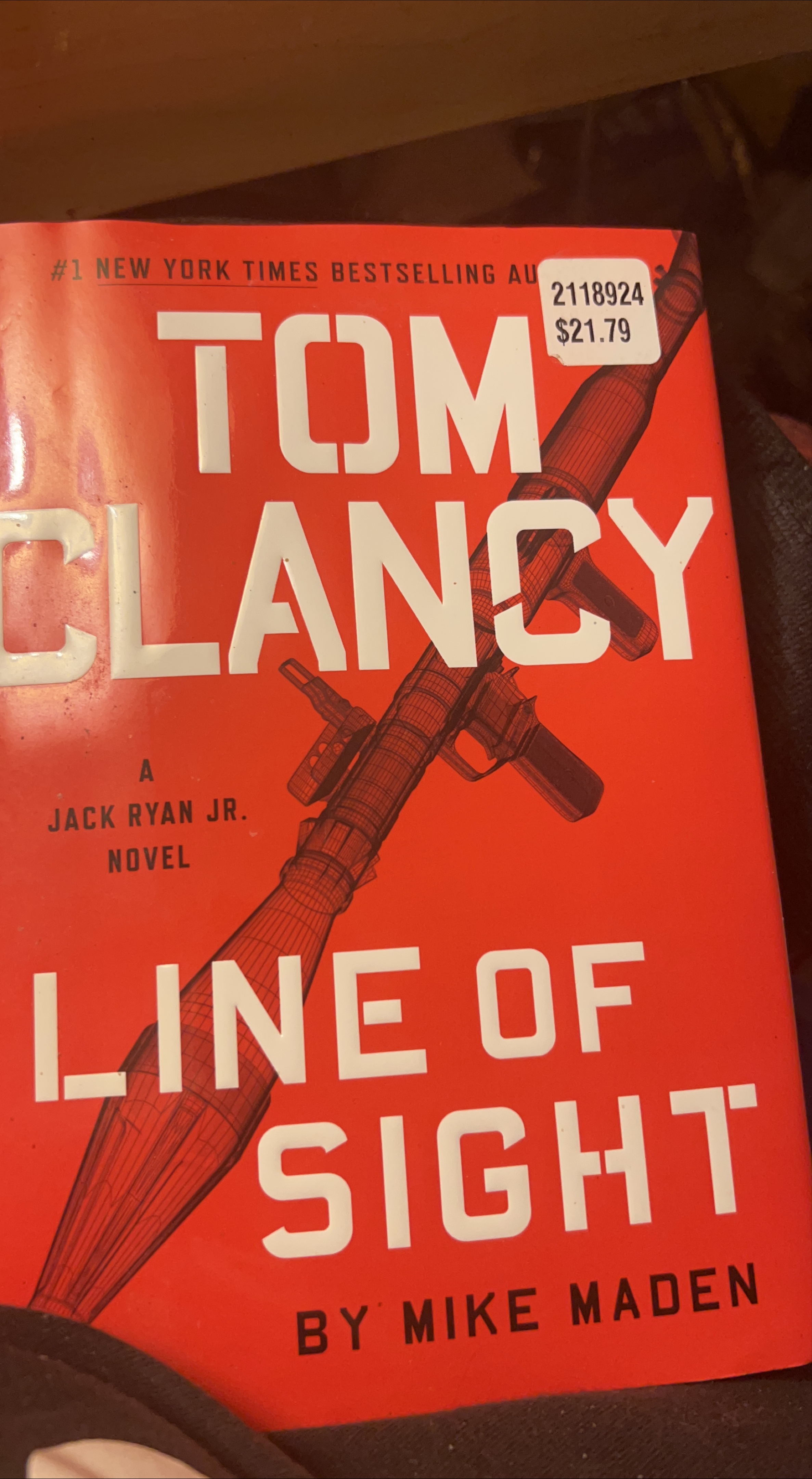 Tom Clancy Line of Sight by Mike Maden thumbnail