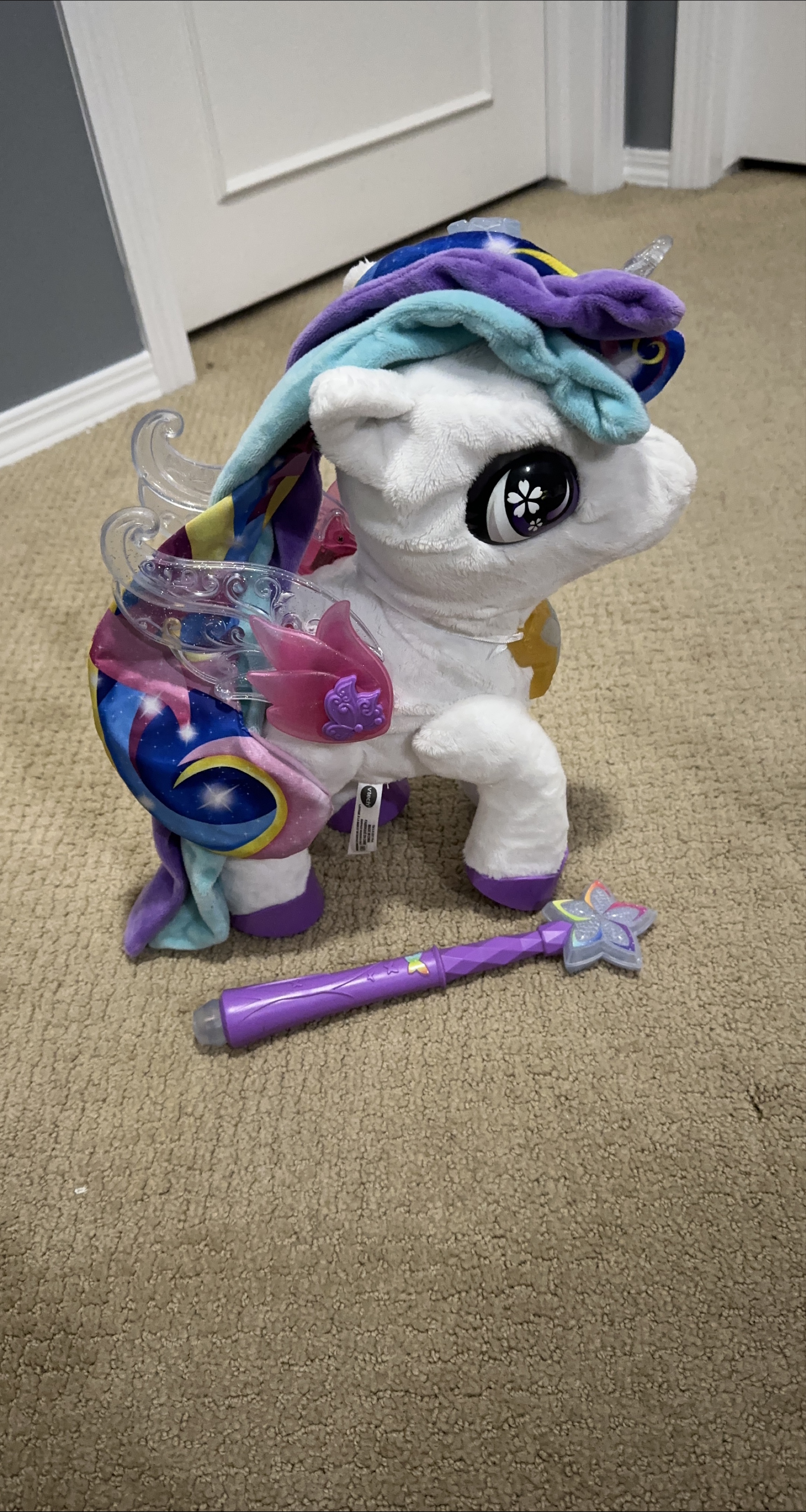 VTech Myla Magical Friend Unicorn Plush Toy thumbnail