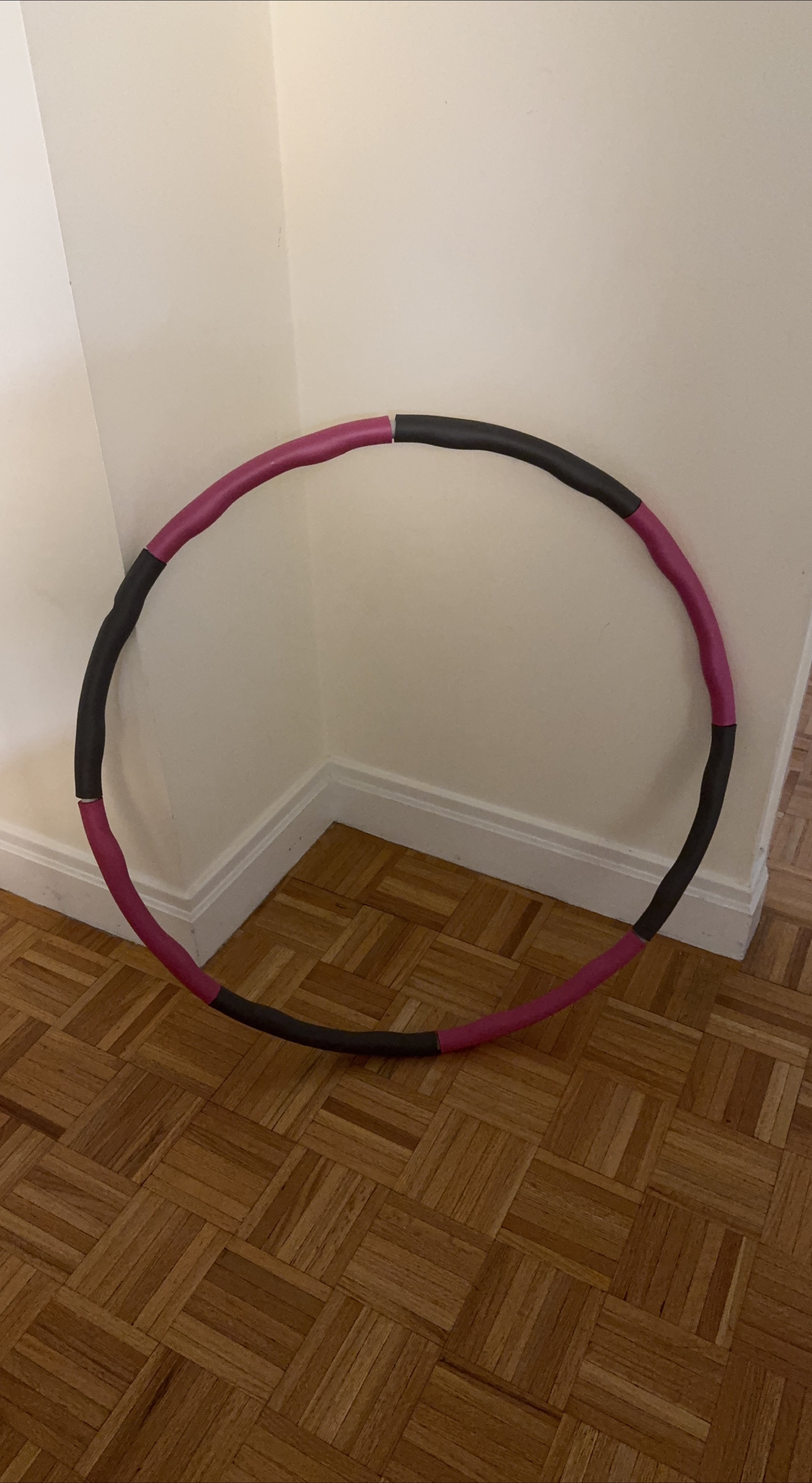 Hula Hoop - Pink and Black thumbnail