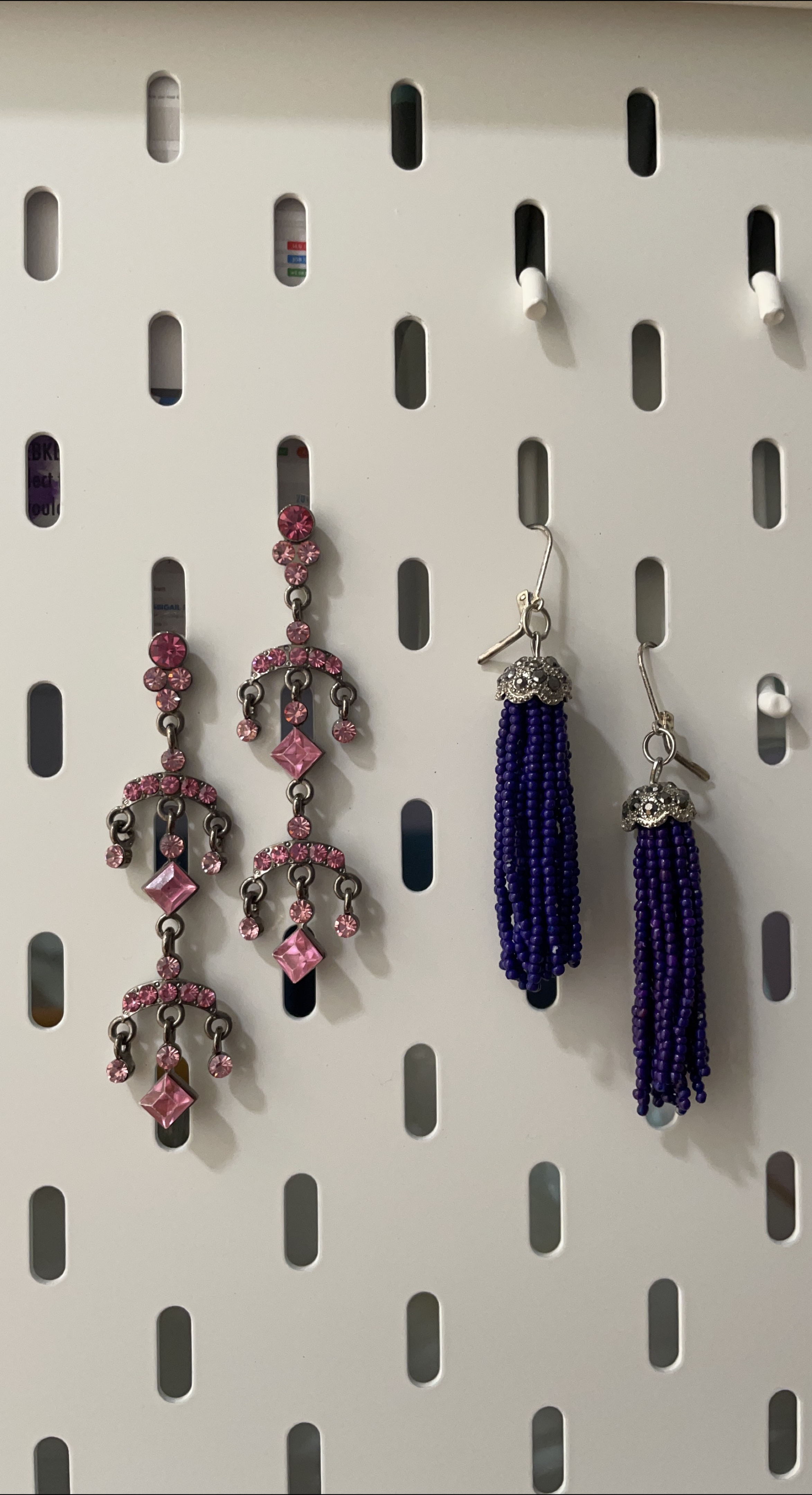 Pink & Purple Earrings - Jewellery thumbnail