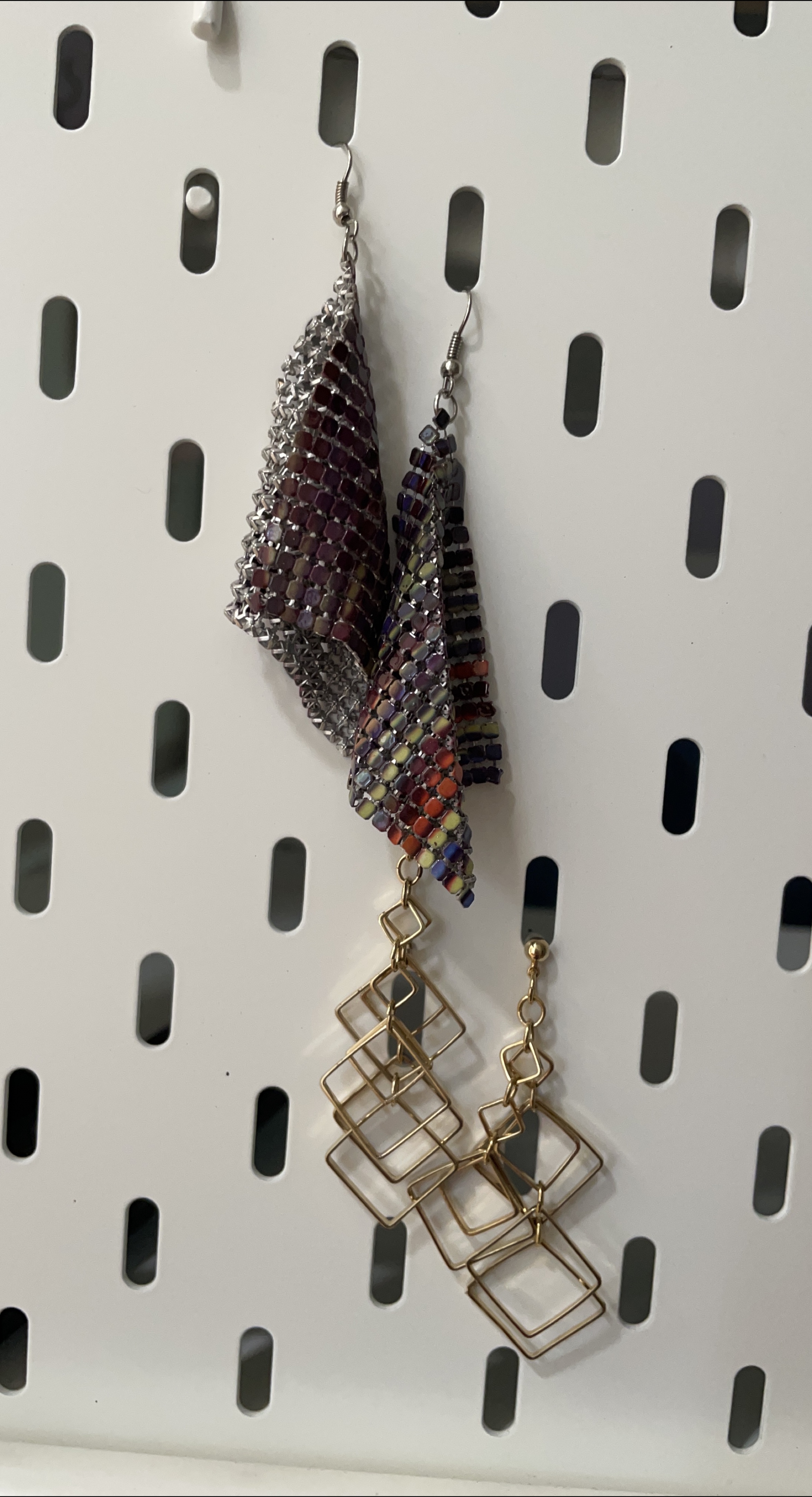 Fashion Earrings - Silver & Gold thumbnail