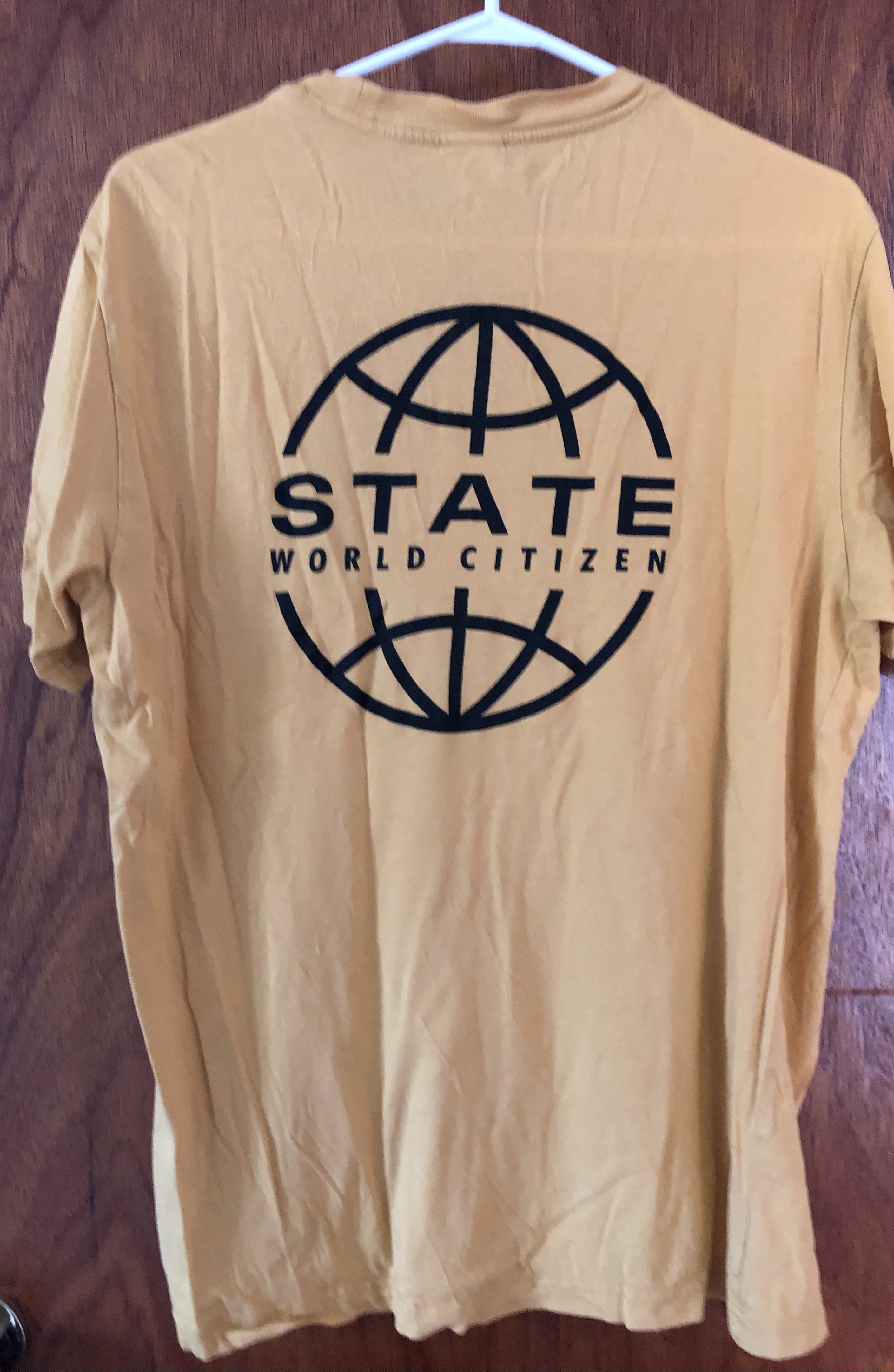 H&M Yellow Graphic T-Shirt - Size M thumbnail