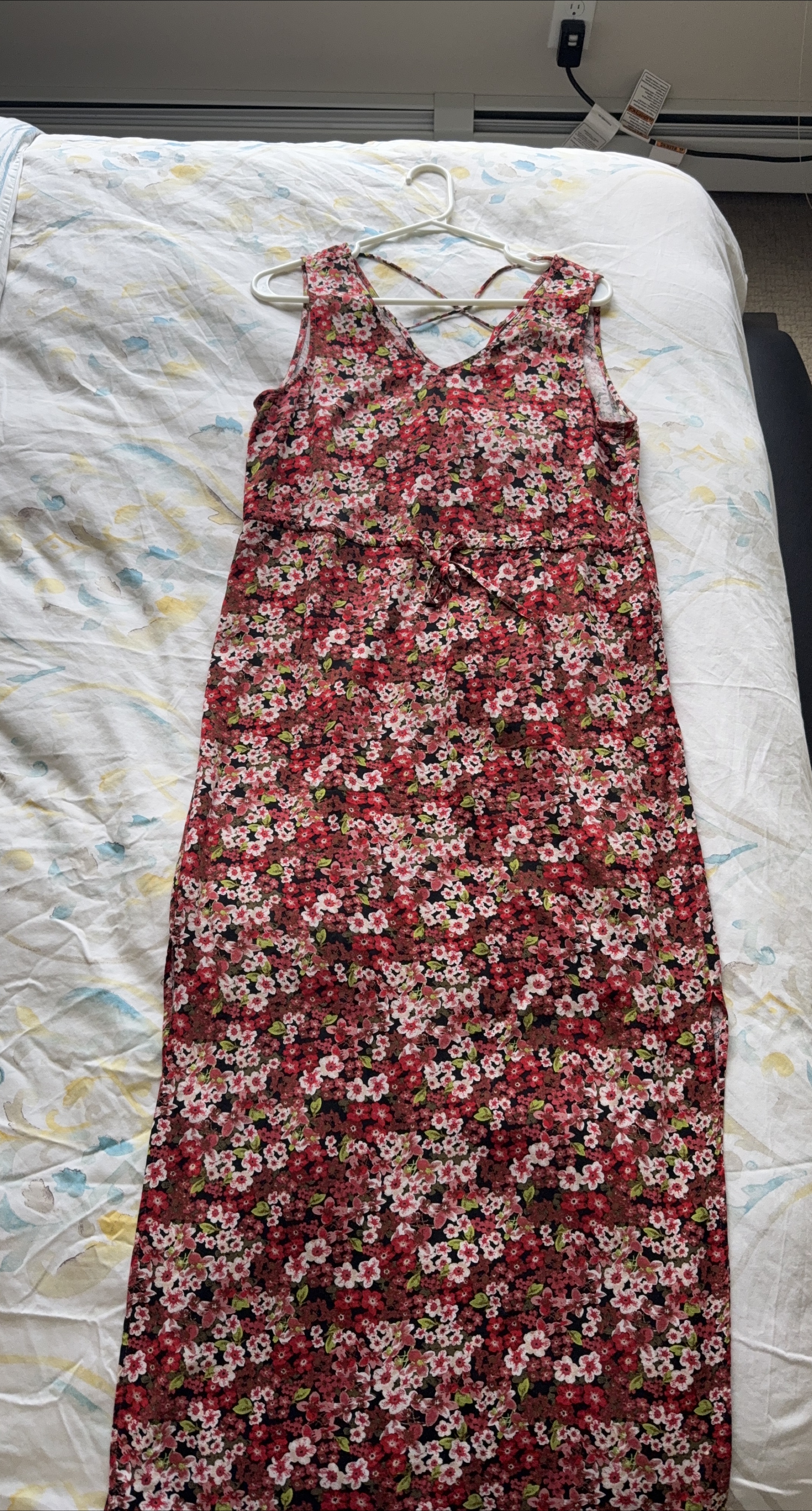 Floral Print Maxi Dress