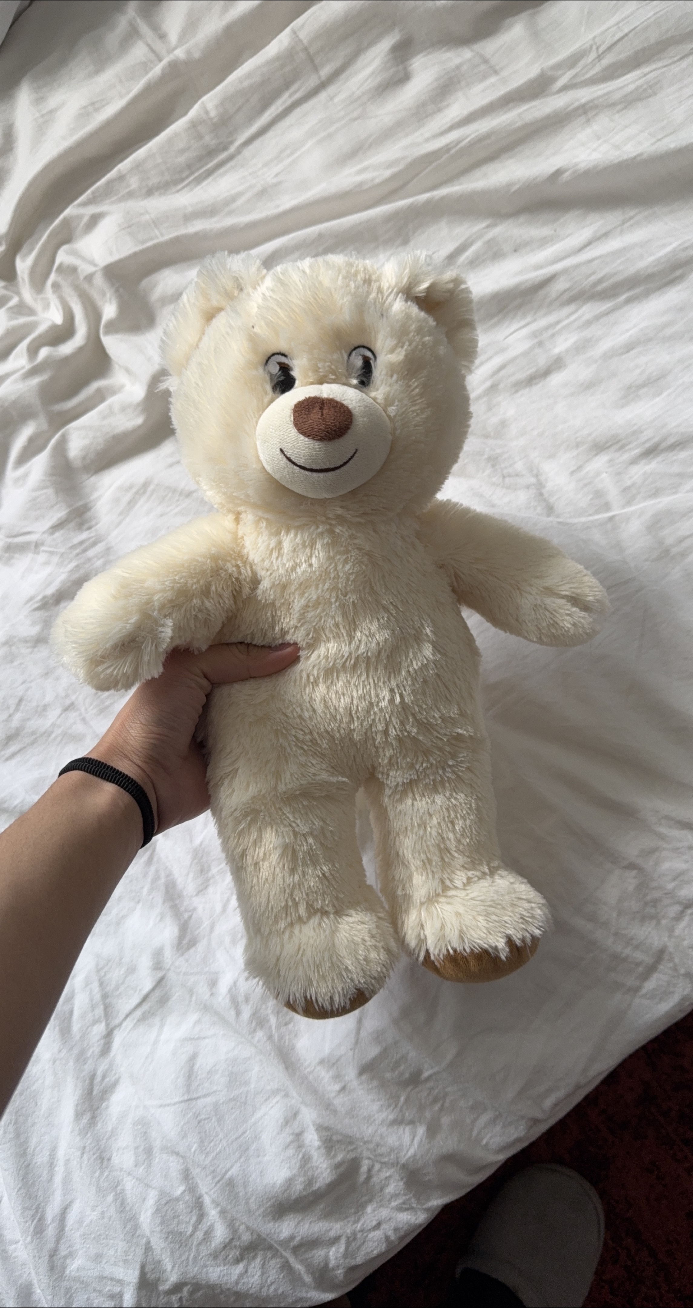 Build-A-Bear Workshop Cream Teddy Bear thumbnail