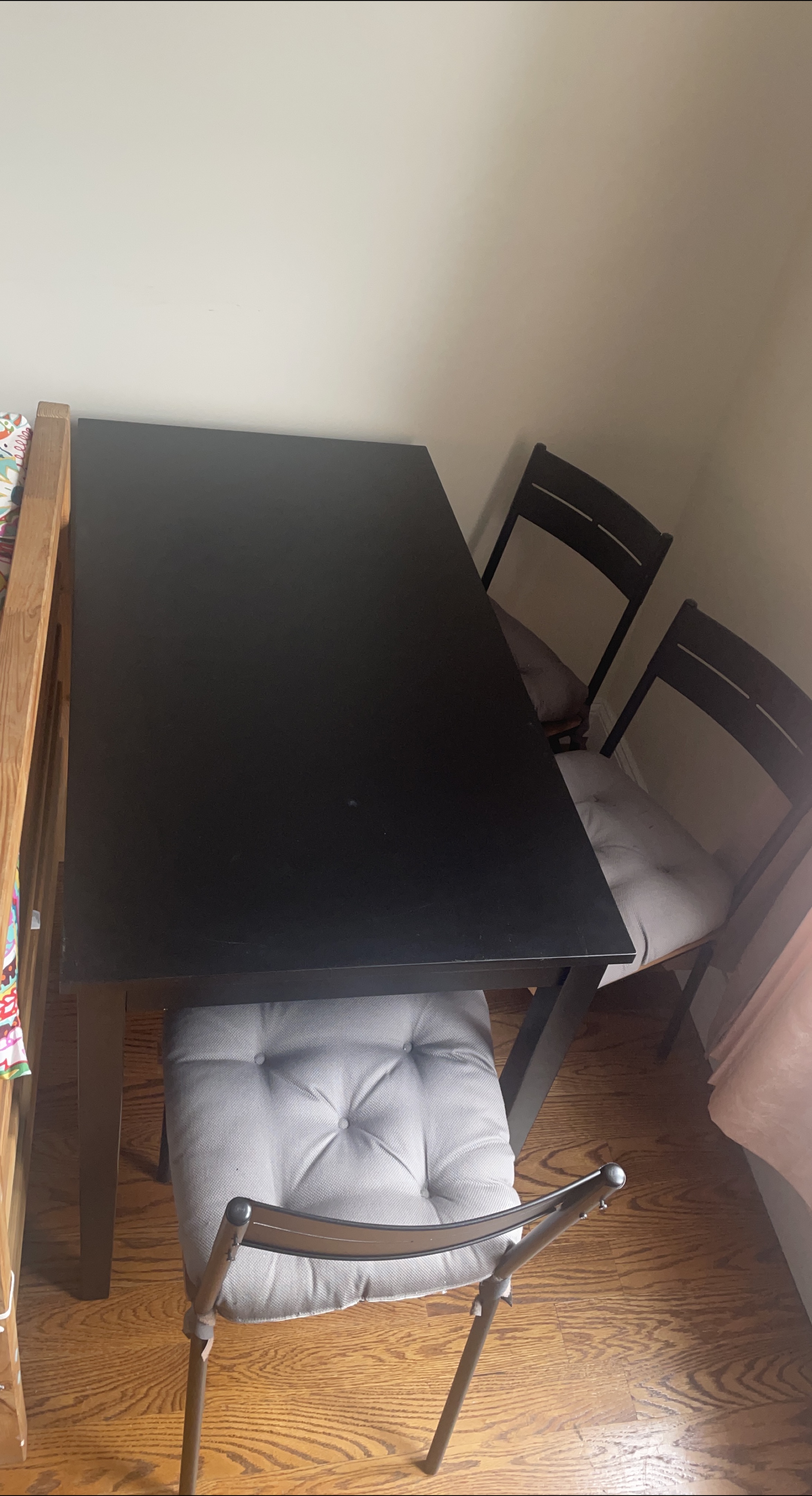 Black Table with Chairs thumbnail