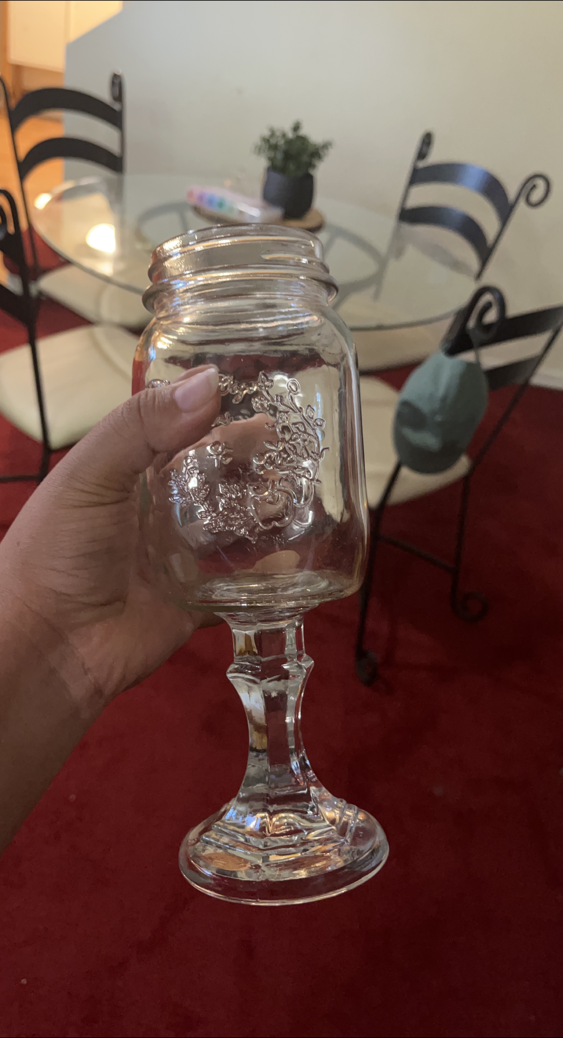 Mason Jar Wine Glasses thumbnail