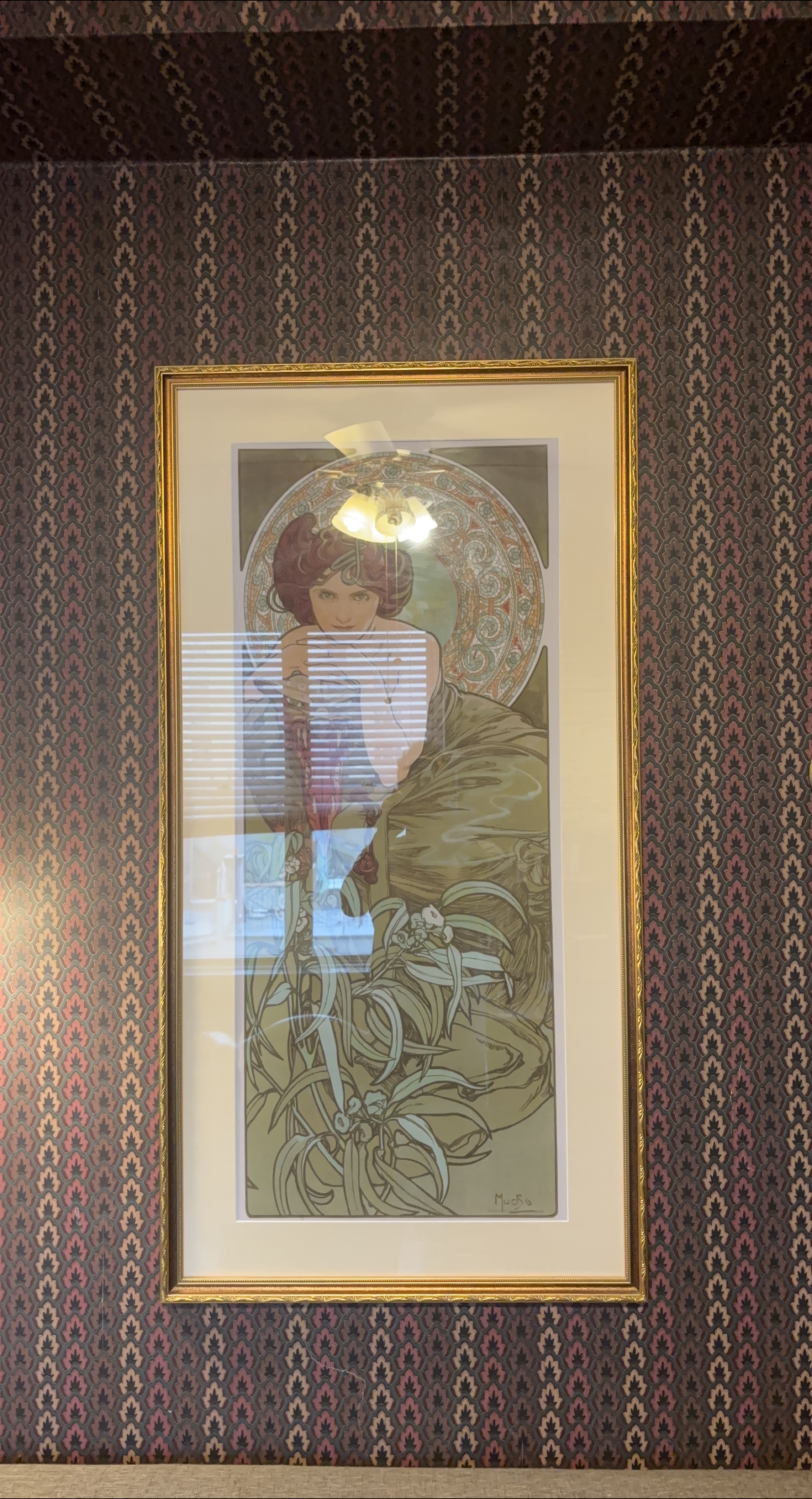 Alphonse Mucha Framed Art Print thumbnail